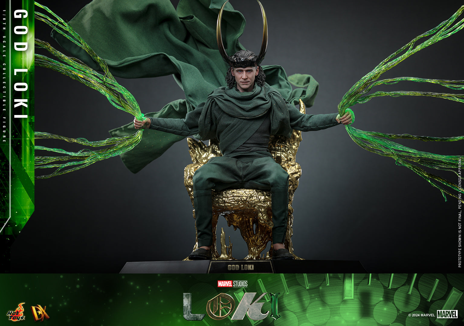 GOD LOKI DX40 1/6スケールフィギュア DX40 - Loki - 1/6th scale God Loki Collectible Figure – ActionCity