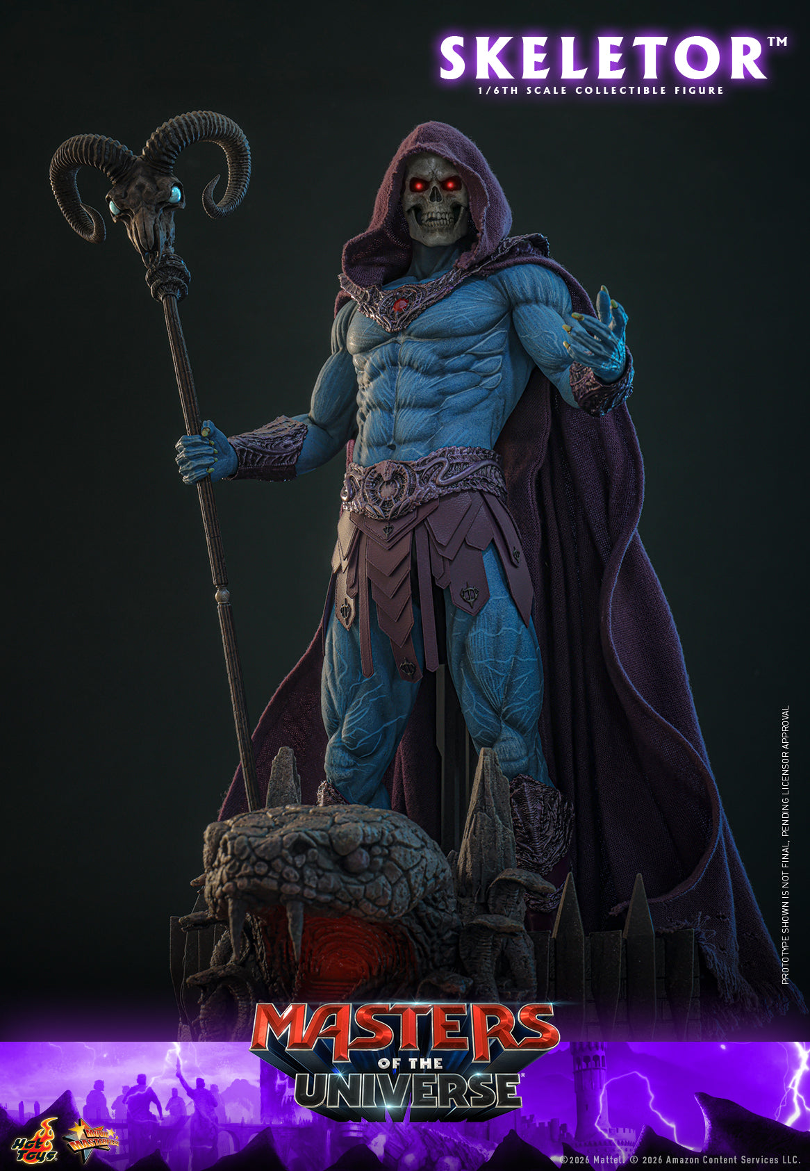 [Pre-Order] MMS889 - Masters of the Universe - 1/6th scale Skeletor Collectible Figure