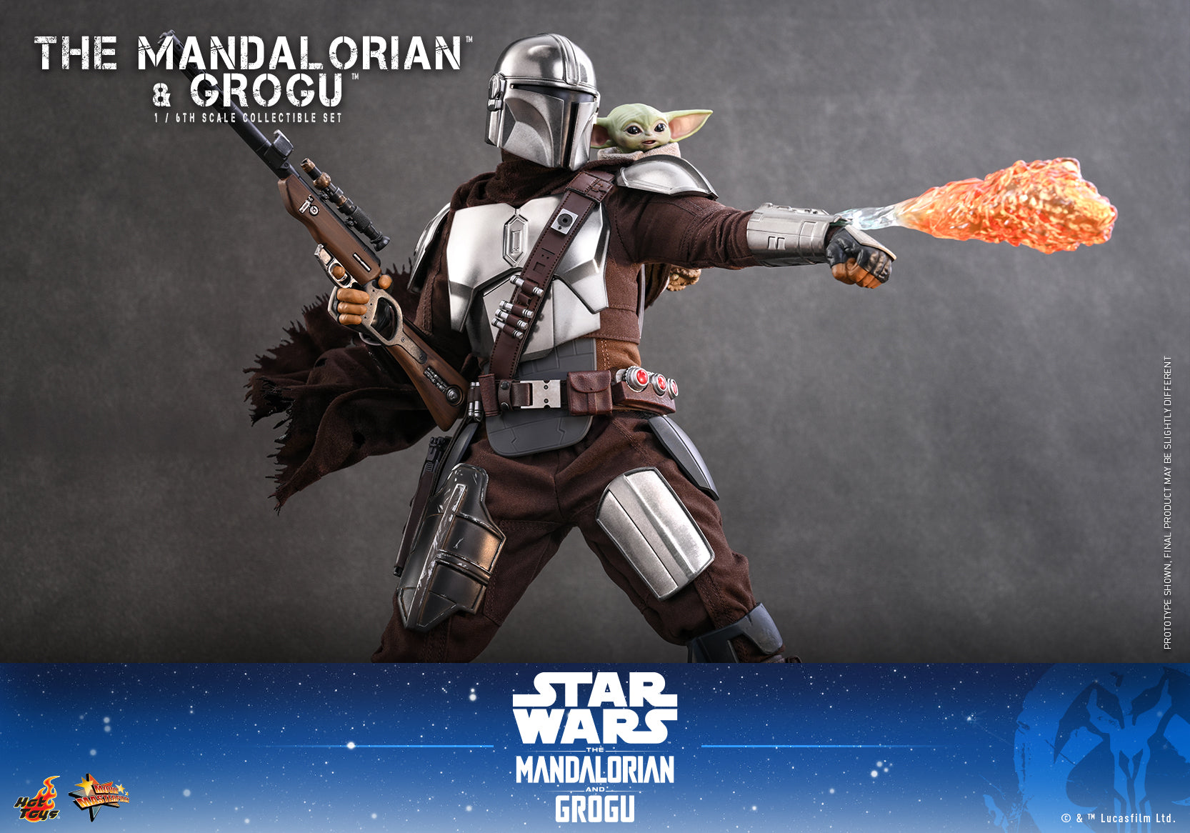 Pre-Order] MMS871 - The Mandalorian and Grogu - 1/6 The