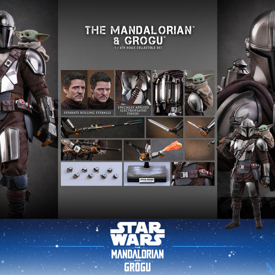 [Pre-Order] MMS871 - The Mandalorian and Grogu - 1/6 The Mandalorian and Grogu Collectible Set