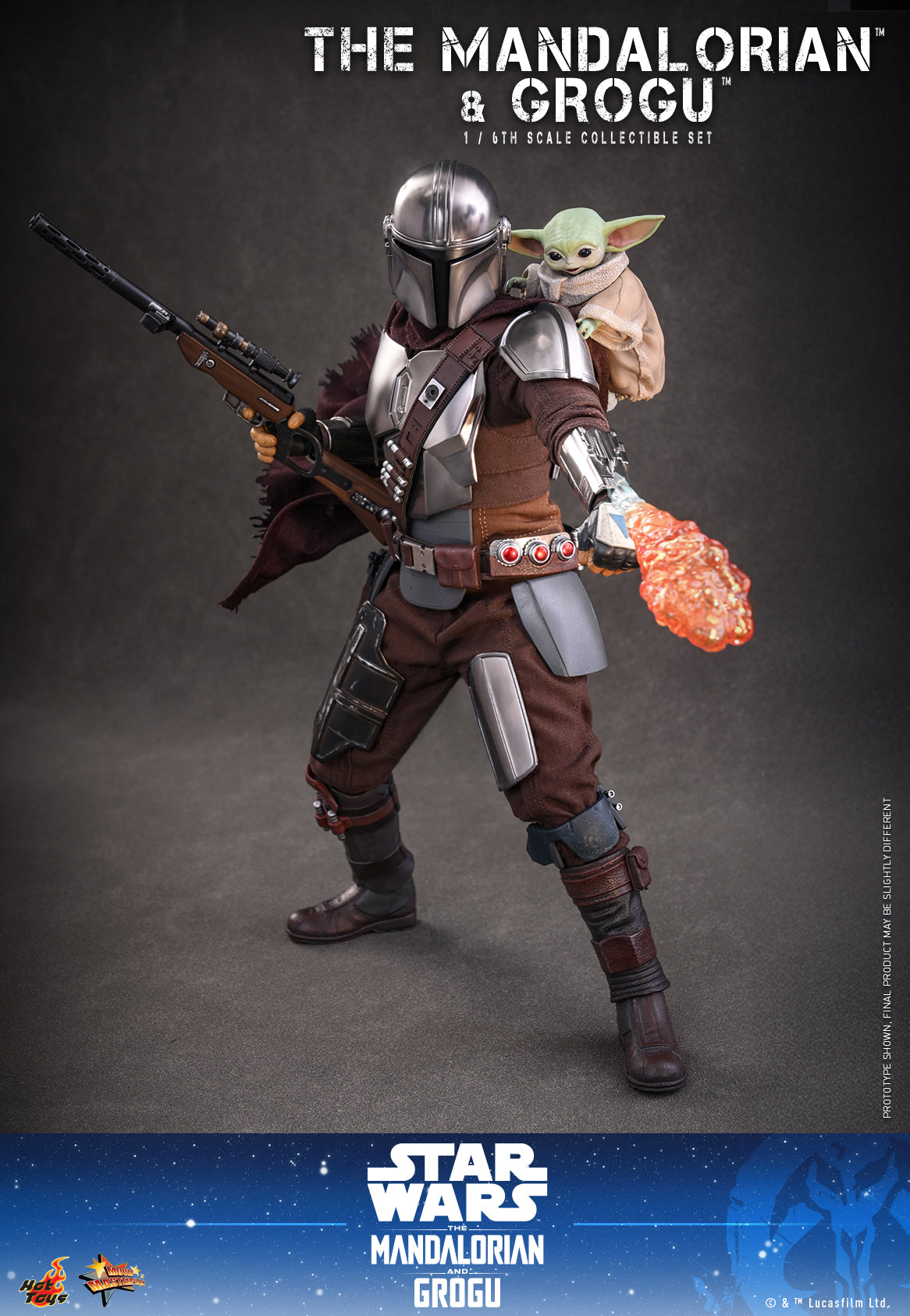 Pre-Order] MMS871 - The Mandalorian and Grogu - 1/6 The