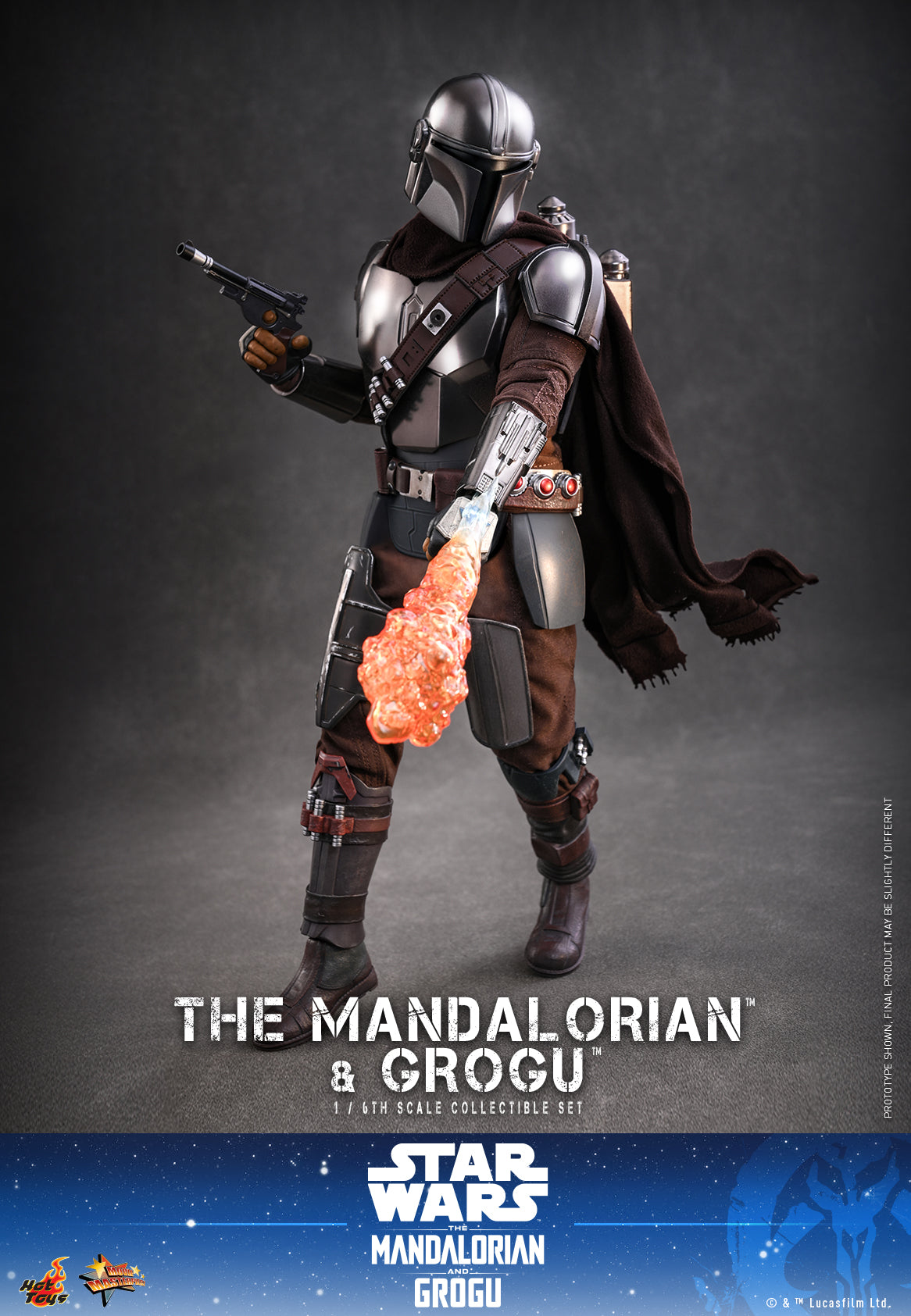 Pre-Order] MMS871 - The Mandalorian and Grogu - 1/6 The