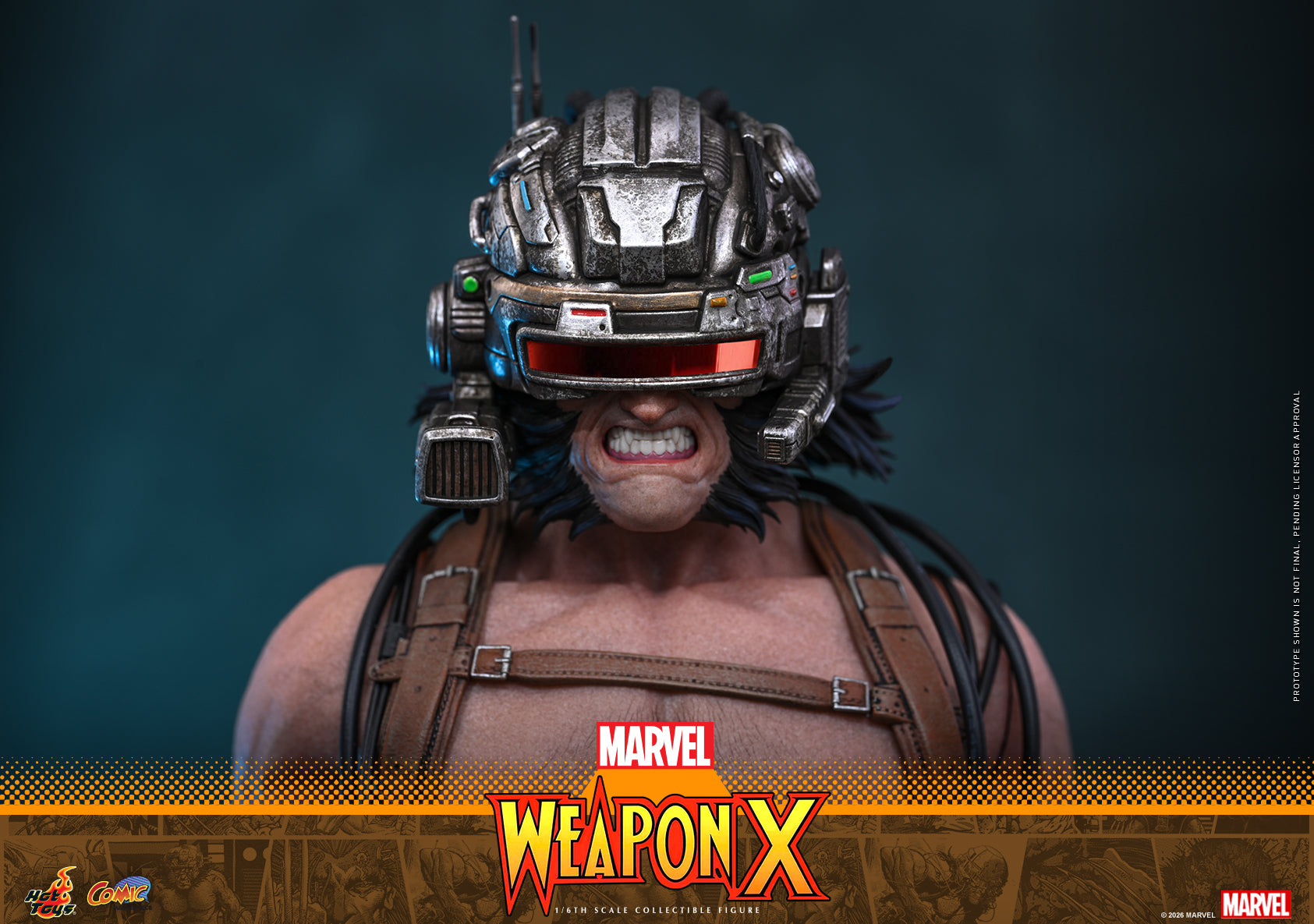 [Pre-Order] CMS034 – Marvel Comics - 1/6th scale Weapon X Collectible Figure - ActionCity
