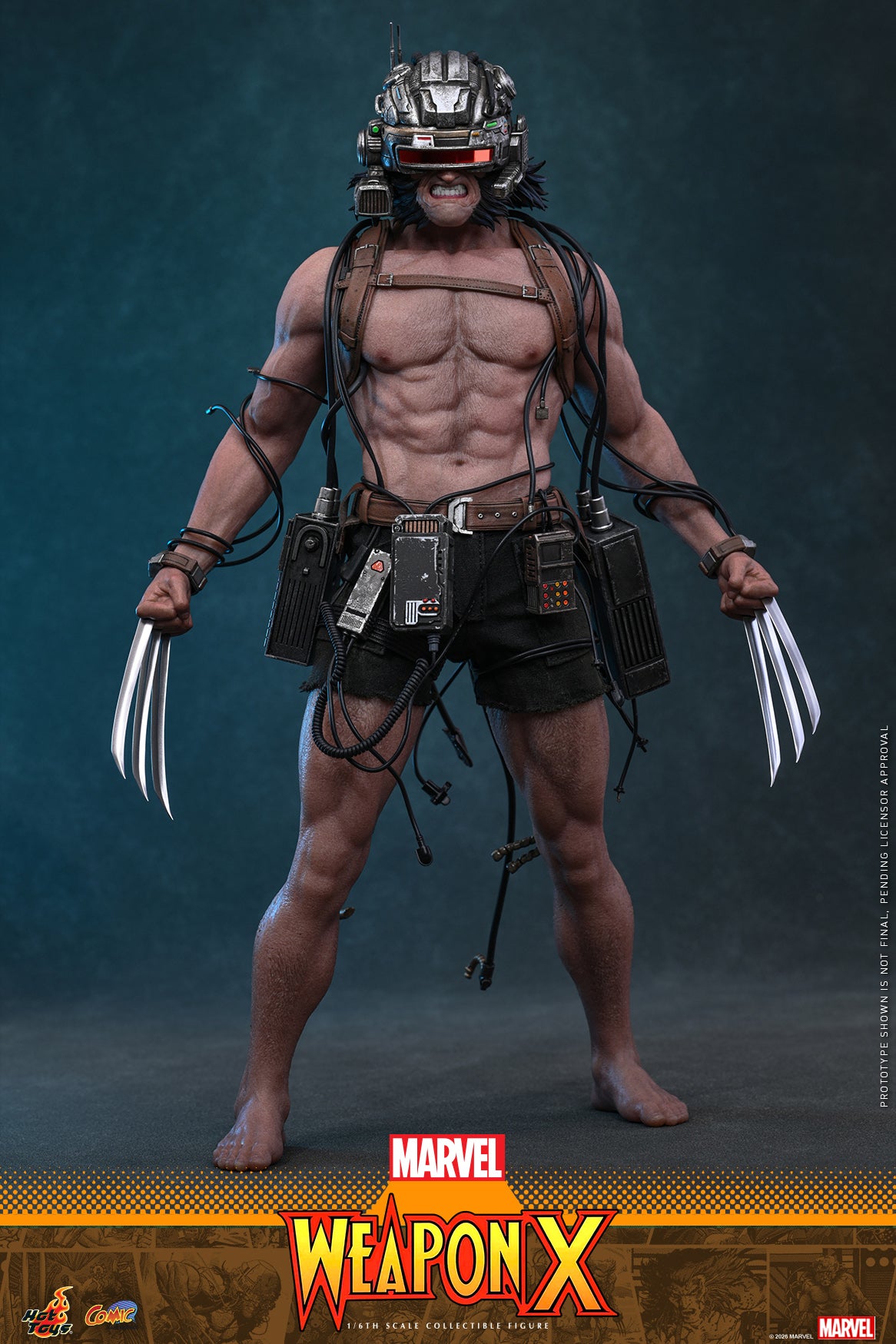 [Pre-Order] CMS034 – Marvel Comics - 1/6th scale Weapon X Collectible Figure - ActionCity