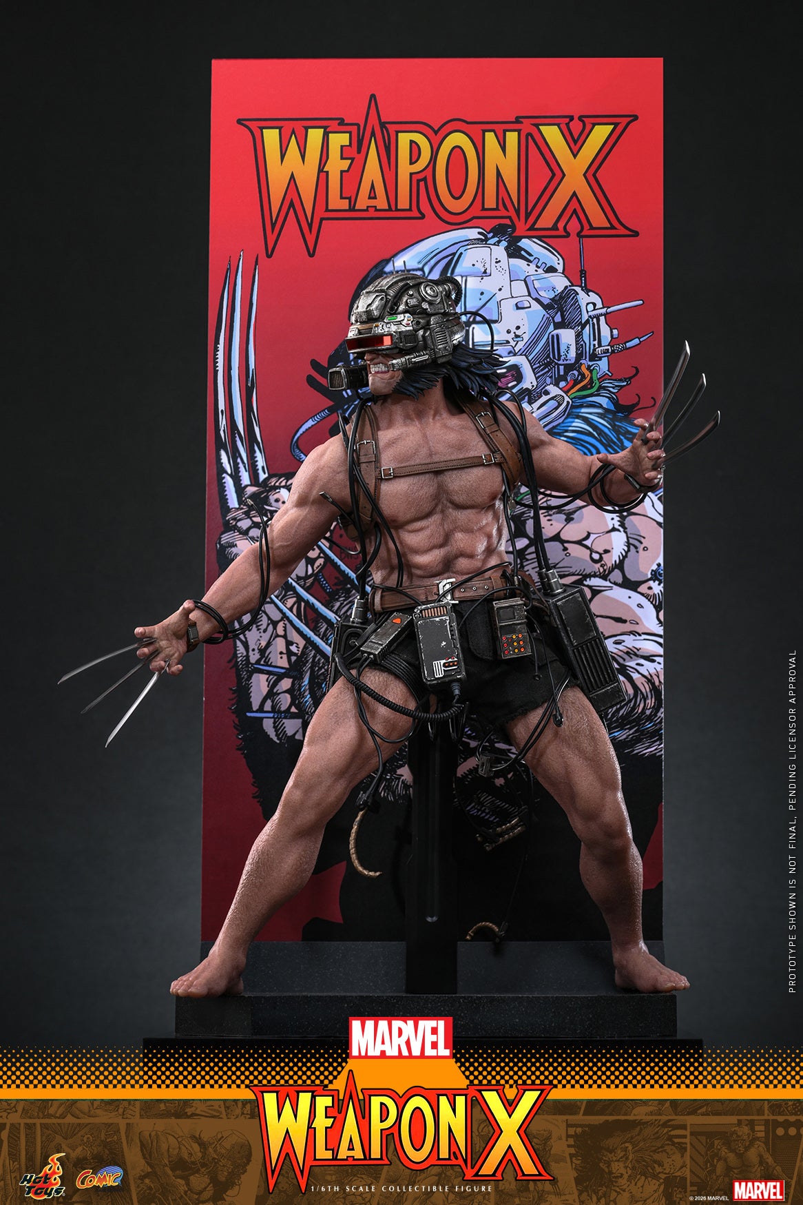 [Pre-Order] CMS034 – Marvel Comics - 1/6th scale Weapon X Collectible Figure - ActionCity