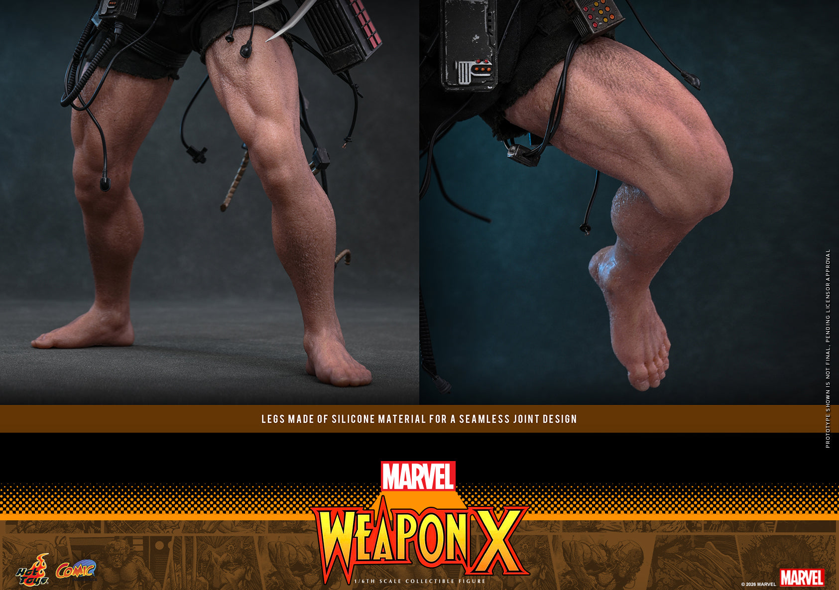 [Pre-Order] CMS034 – Marvel Comics - 1/6th scale Weapon X Collectible Figure - ActionCity