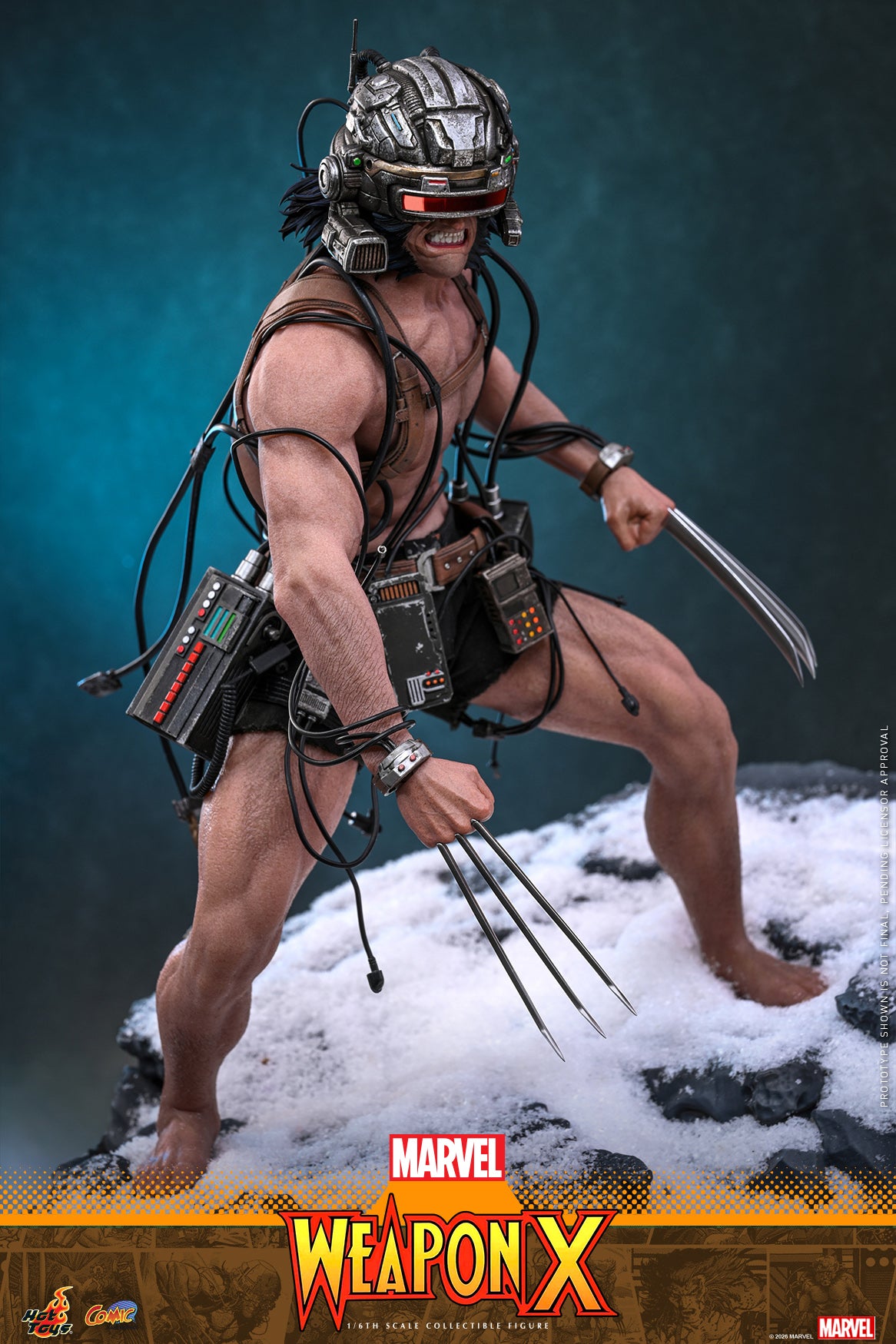 [Pre-Order] CMS034 – Marvel Comics - 1/6th scale Weapon X Collectible Figure - ActionCity