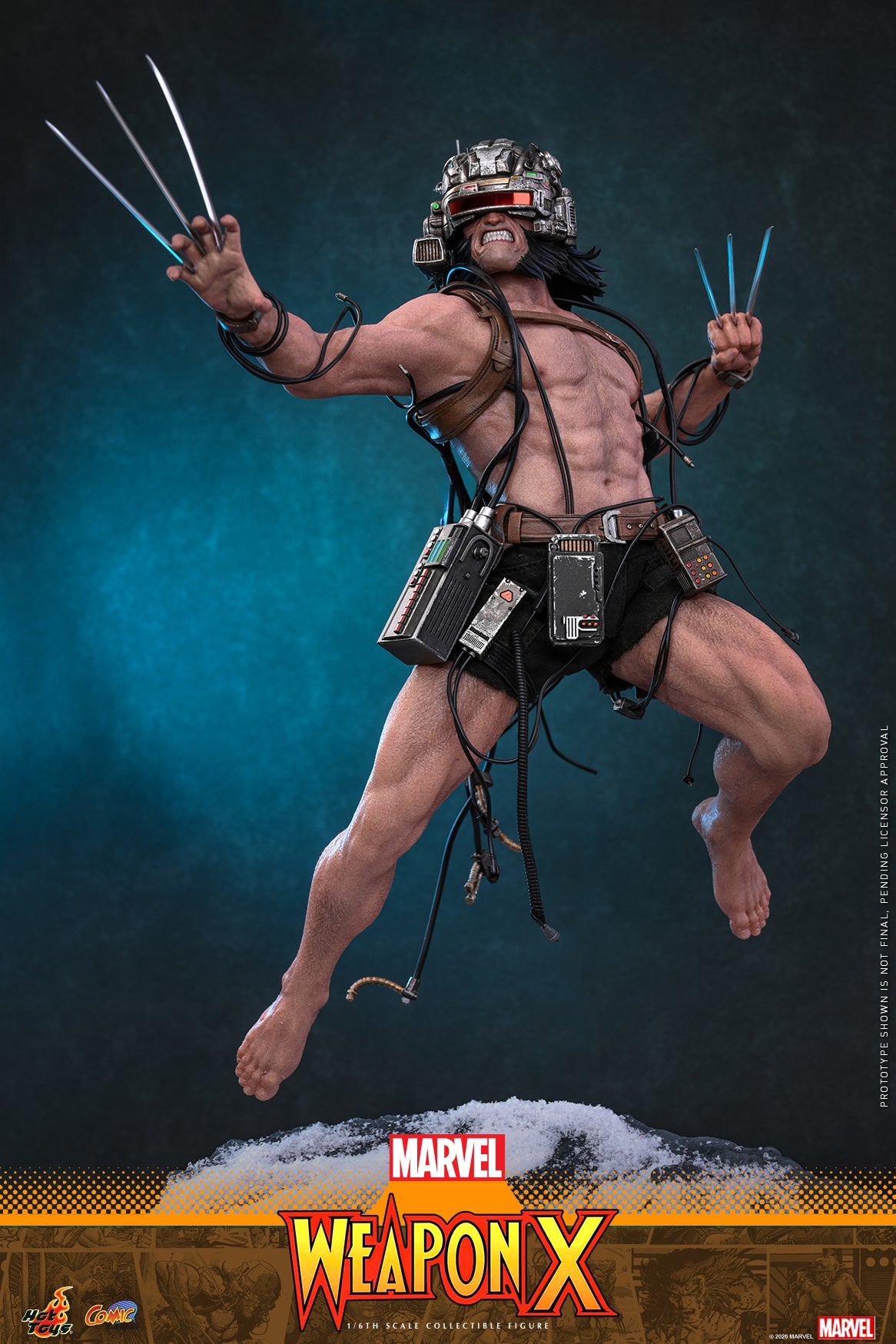 [Pre-Order] CMS034 – Marvel Comics - 1/6th scale Weapon X Collectible Figure - ActionCity