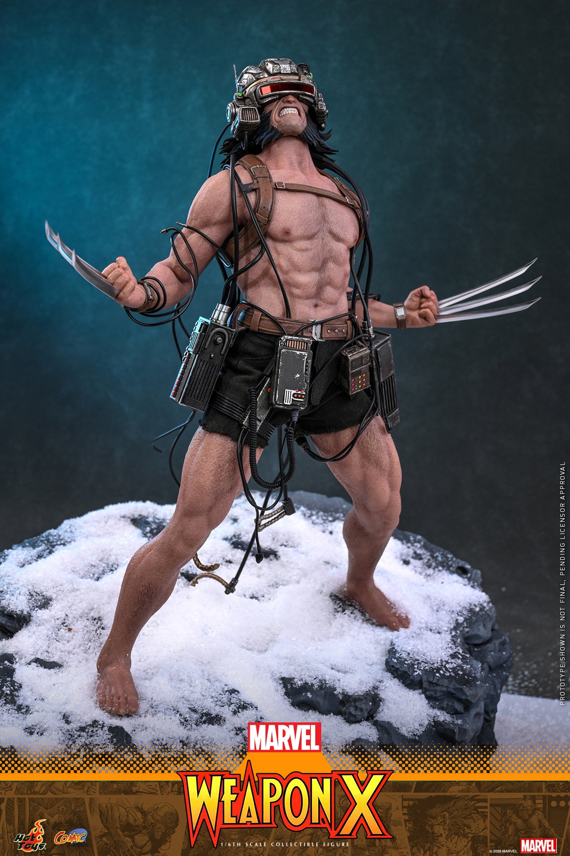 [Pre-Order] CMS034 – Marvel Comics - 1/6th scale Weapon X Collectible Figure - ActionCity
