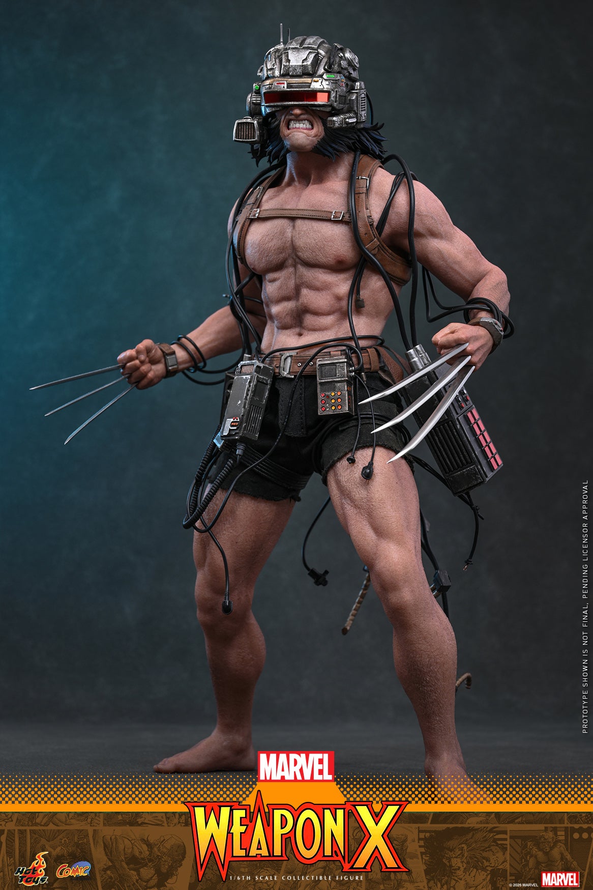 [Pre-Order] CMS034 – Marvel Comics - 1/6th scale Weapon X Collectible Figure - ActionCity