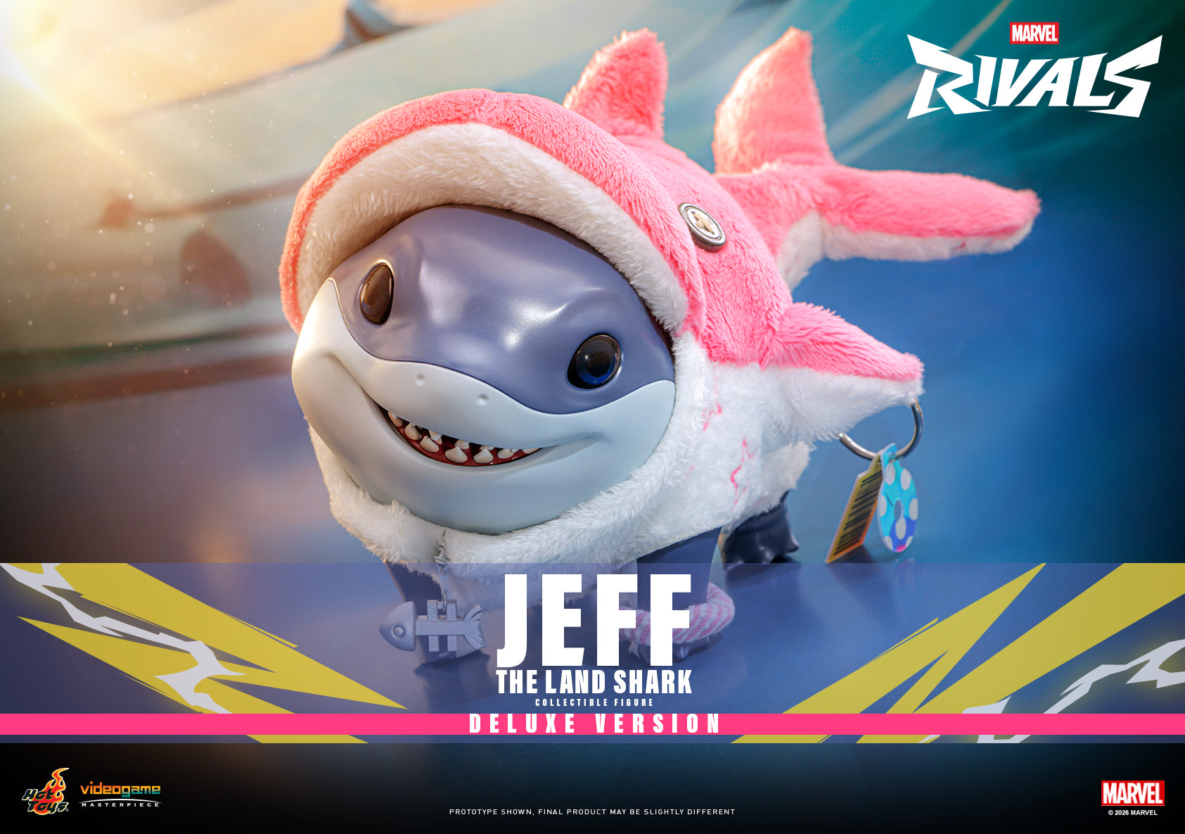 Pre-Order] VGM87 - Marvel Rivals - Jeff the Land Shark Collectible