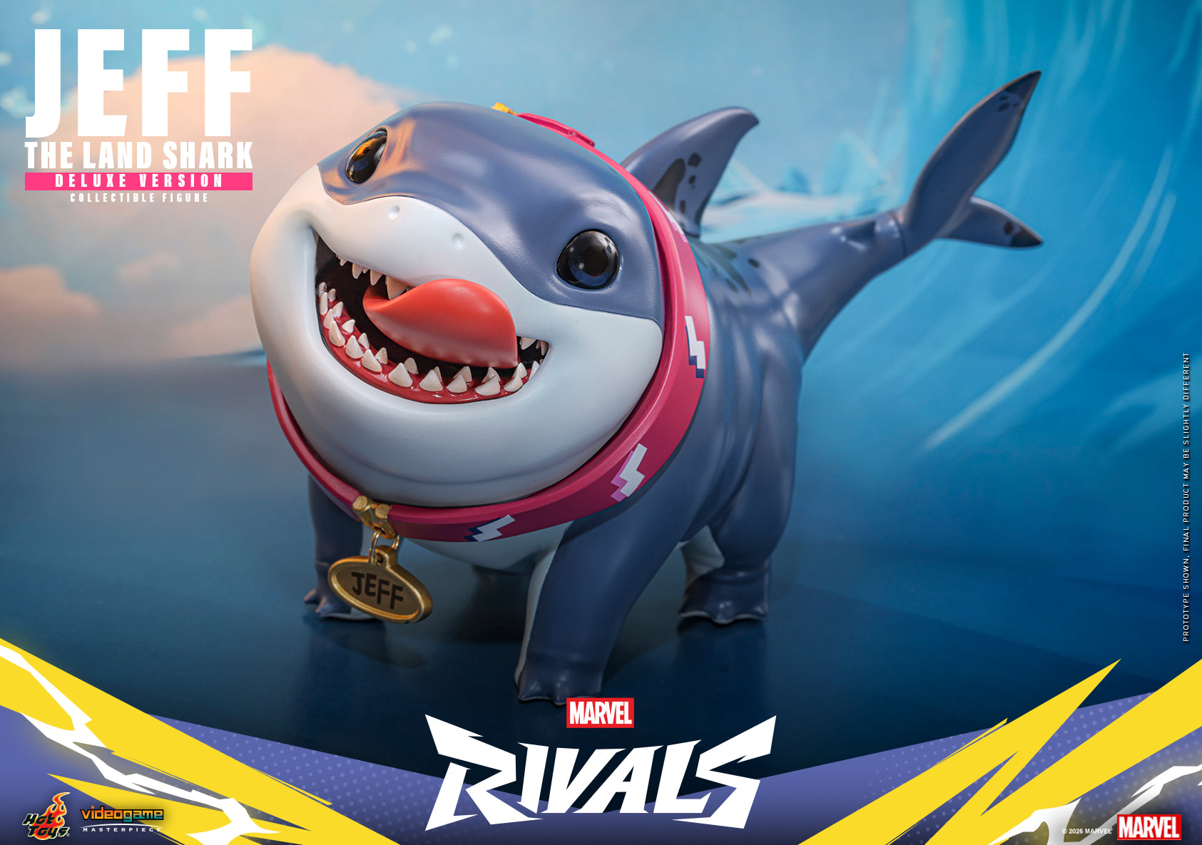 Pre-Order] VGM87 - Marvel Rivals - Jeff the Land Shark Collectible