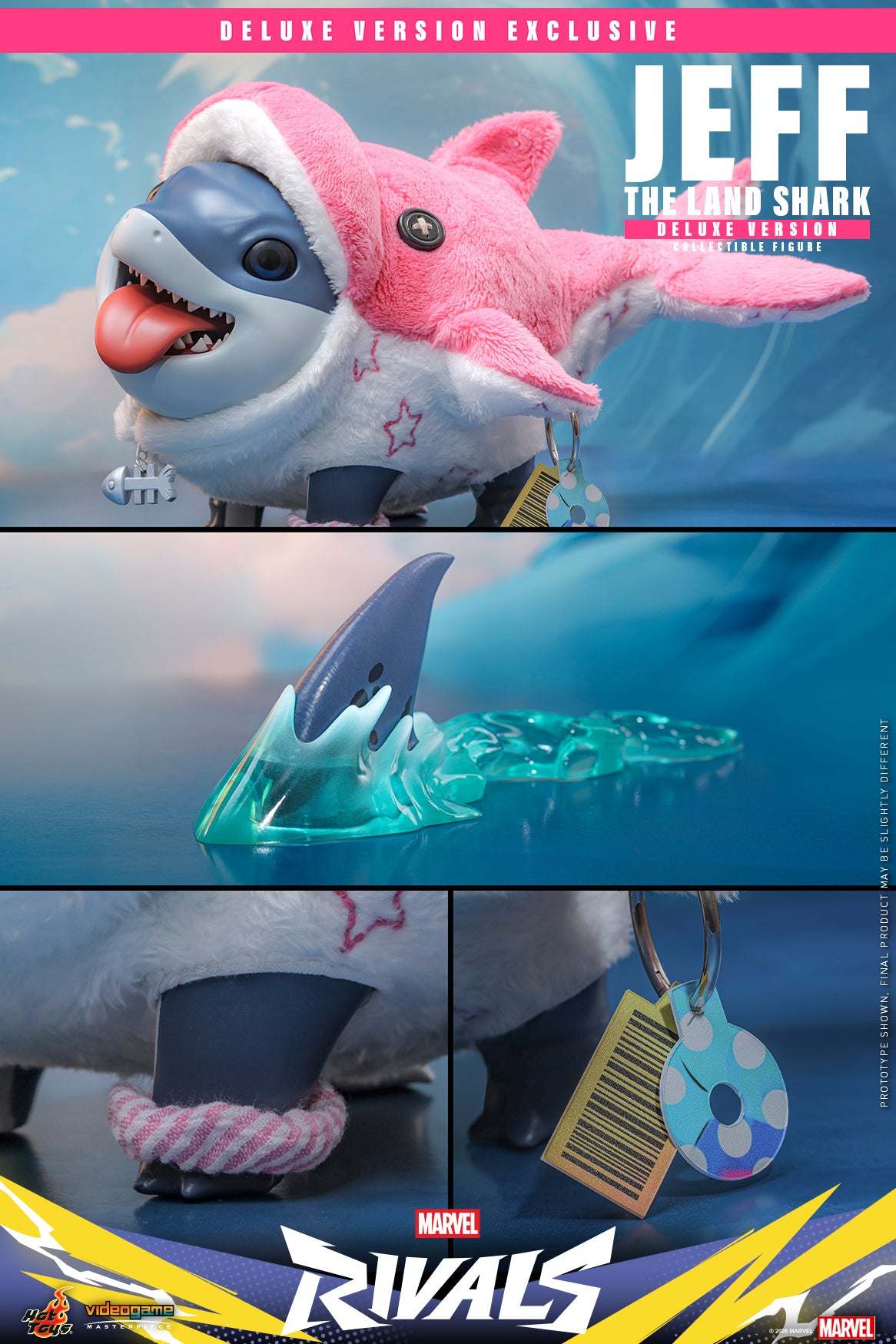 [Pre-Order] VGM87 - Marvel Rivals - Jeff the Land Shark Collectible Figure (Deluxe Version)