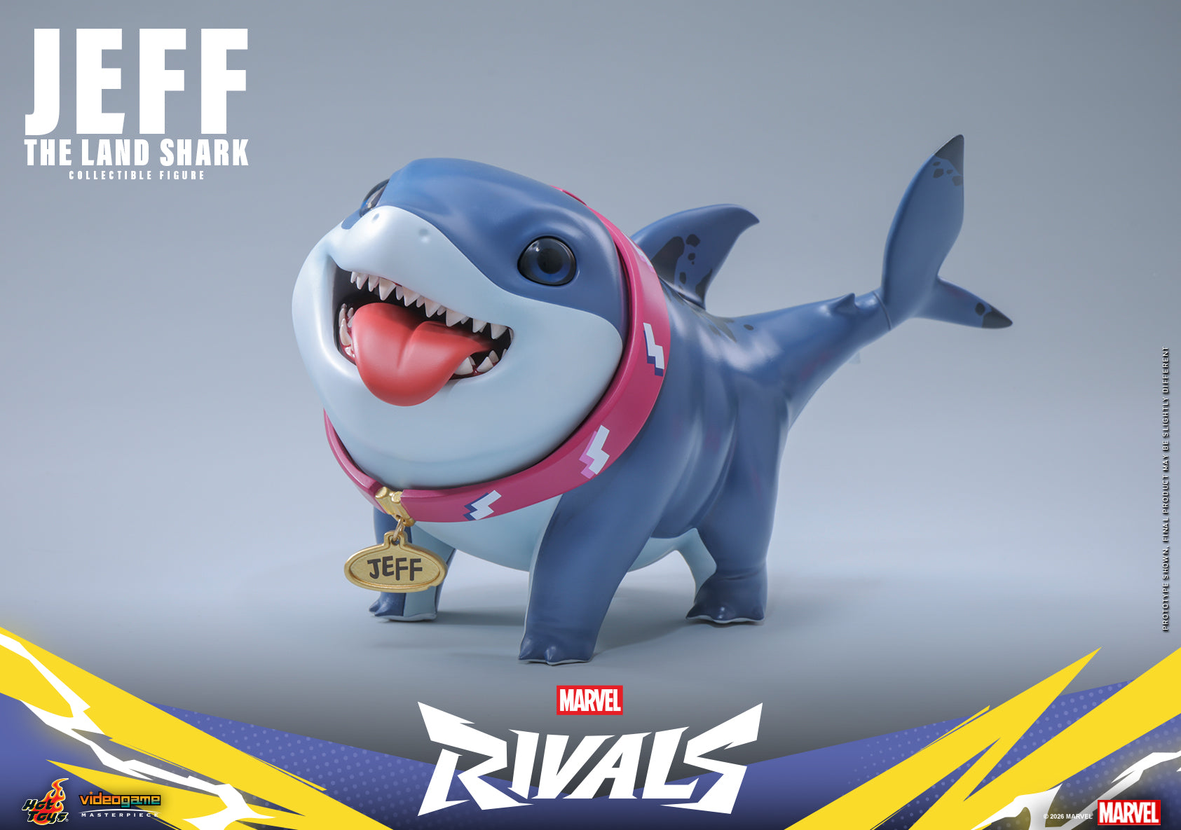 Pre-Order] VGM86 - Marvel Rivals - Jeff the Land Shark Collectible