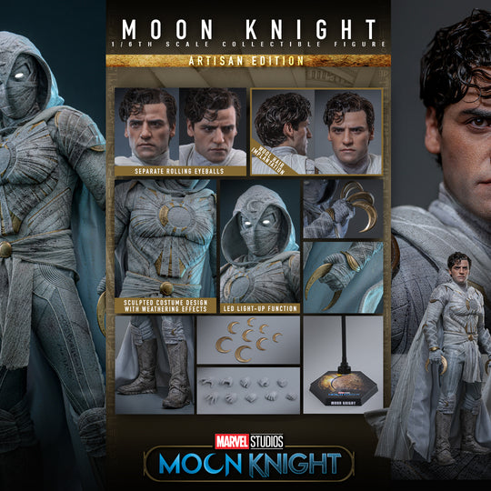 [Pre-Order] TMS140AE- Moon Knight - 1/6th scale Moon Knight Collectible Figure (Artisan Edition) [Hot Toys Exclusive]