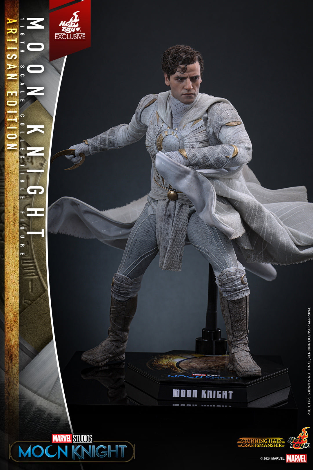 Hot Toys Moon Knight 1/6フィギュア Moon Knight Sixth Scale Figure by Hot Toys | Sideshow