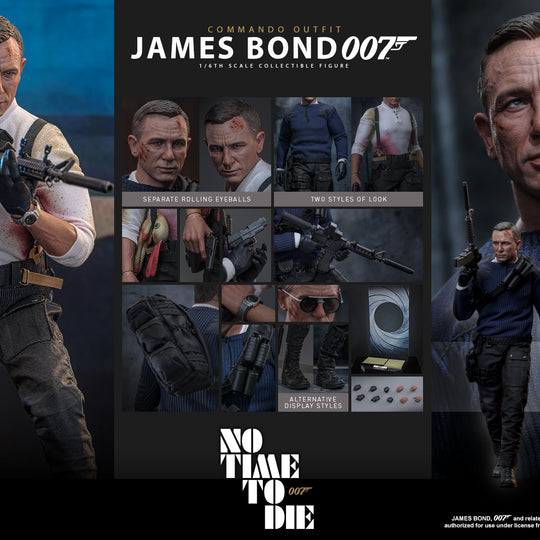 [Pre-Order] MMS804 - No Time To Die - 1/6th scale James Bond (Commando Outfit) Collectible Figure