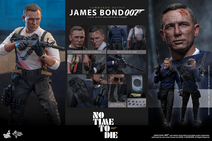 [Pre-Order] MMS804 - No Time To Die - 1/6th scale James Bond (Commando Outfit) Collectible Figure