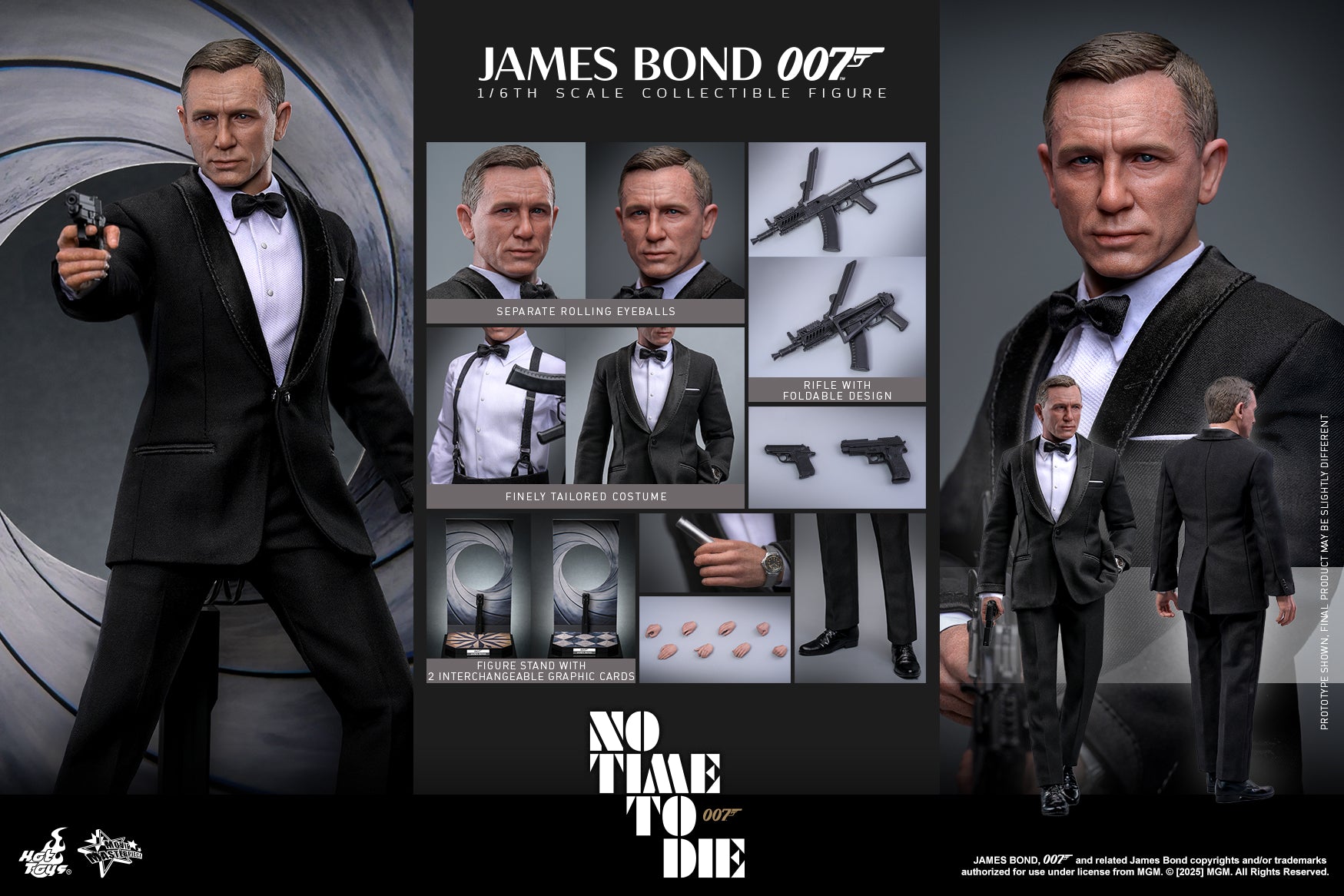 [Pre-Order] MMS803 - No Time To Die - 1/6th scale James Bond Collectible Figure