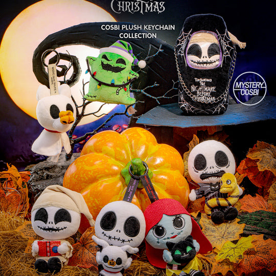 PPLU073N - The Nightmare Before Christmas Cosbi Plush Keychain Collection