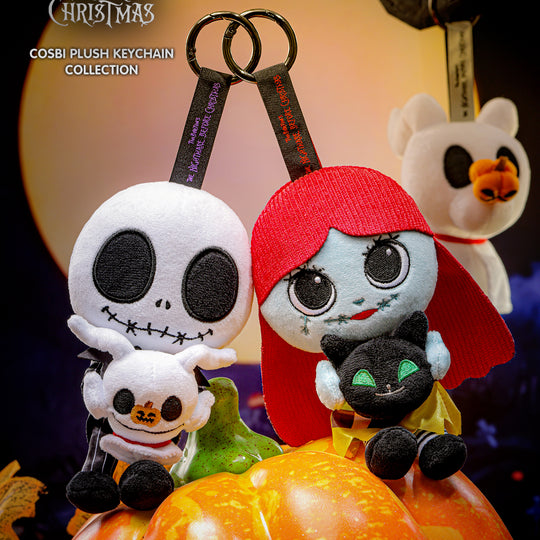 PPLU073N - The Nightmare Before Christmas Cosbi Plush Keychain Collection