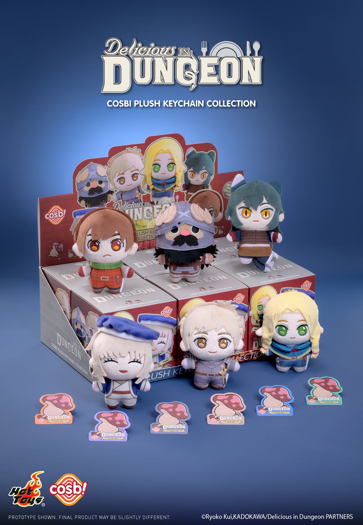 PPLU075N - Delicious in Dungeon Cosbi Plush Keychain Collection ...