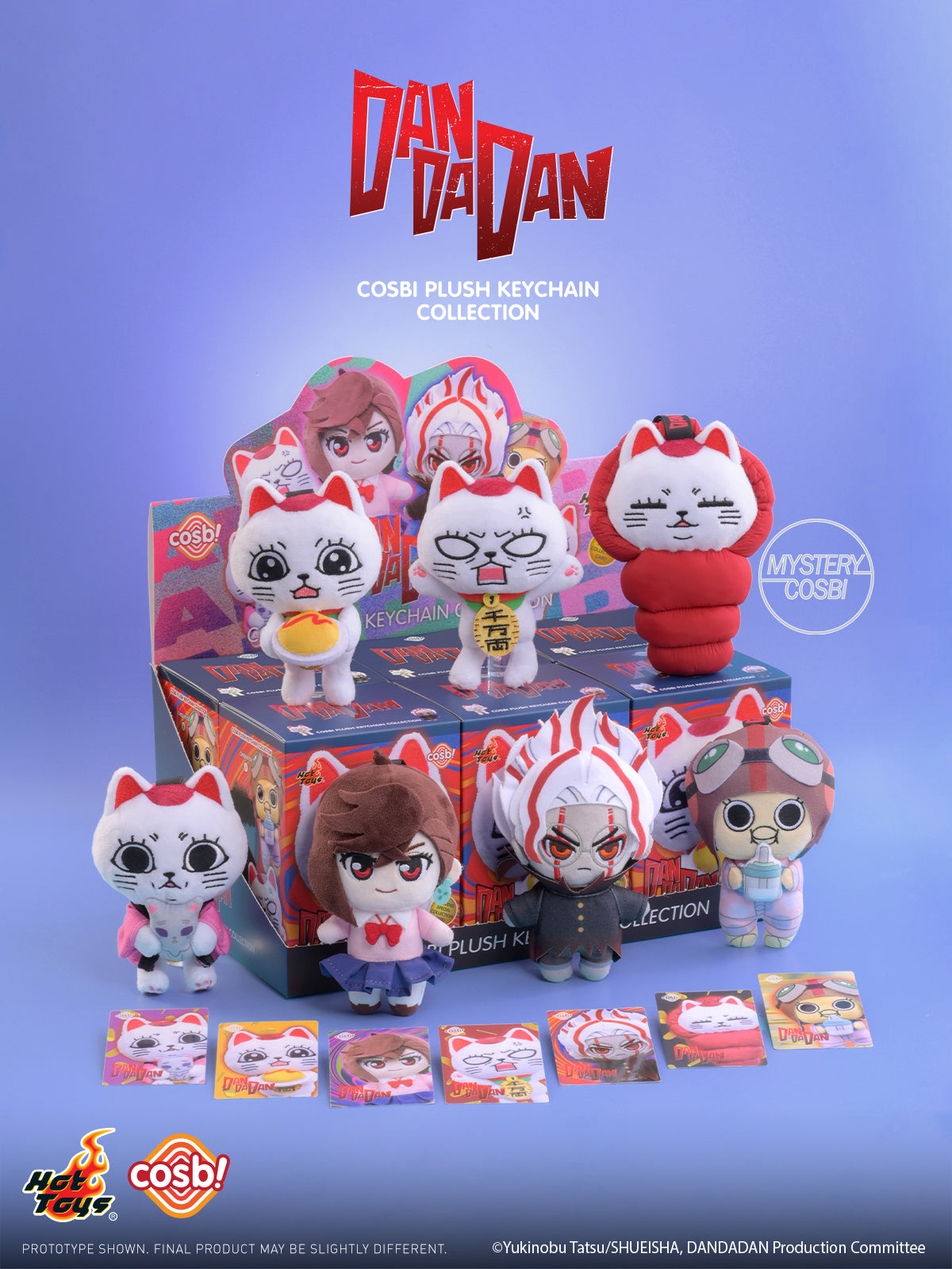 PPLU106N - Dandadan – Dandadan Cosbi Plush Keychain Collection