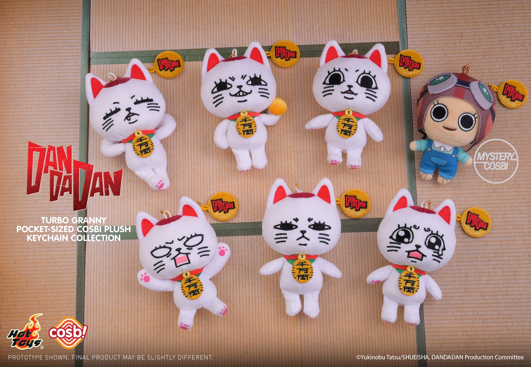 PPLU107N - Dandadan – Turbo Granny Pocket-Sized Cosbi Plush