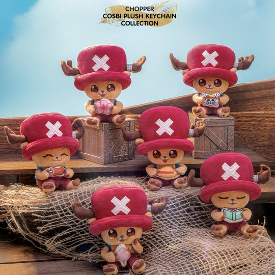 PPLU109N - One Piece – Chopper Cosbi Plush Keychain Collection