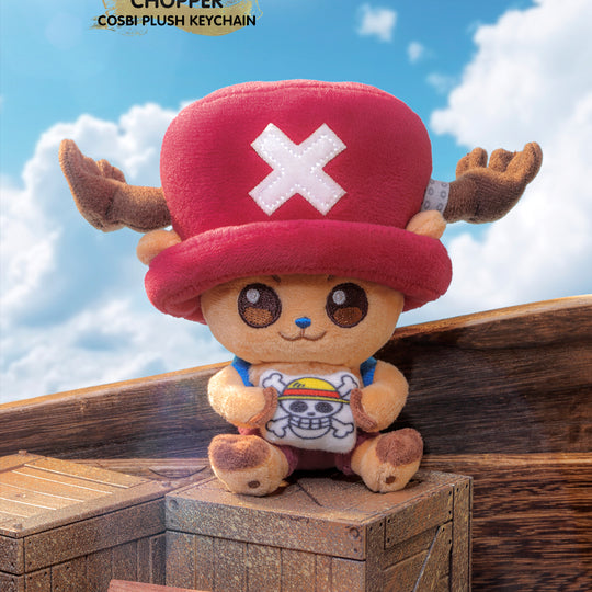 PPLU109N - One Piece – Chopper Cosbi Plush Keychain Collection