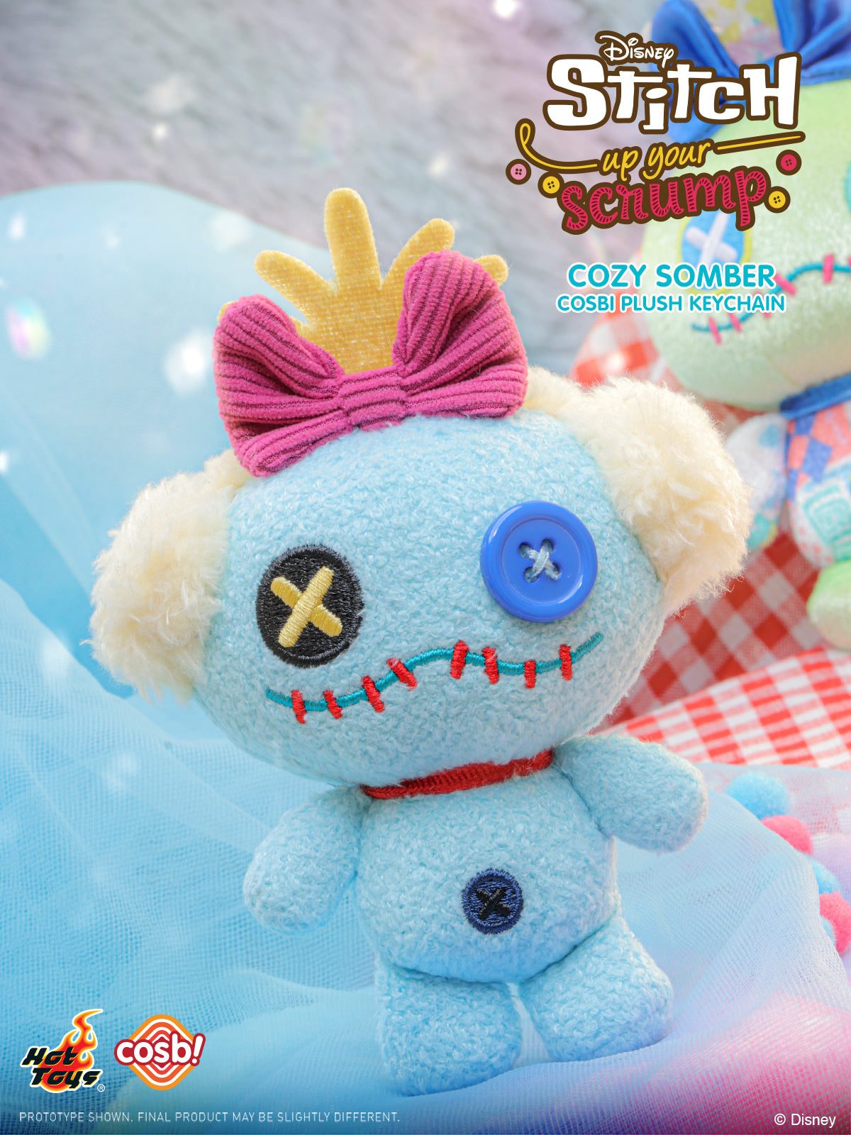 [Pre-Order] PPLU110N – Stitch - Stitch up Your Scrump Cosbi Plush Keychain Collection - ActionCity