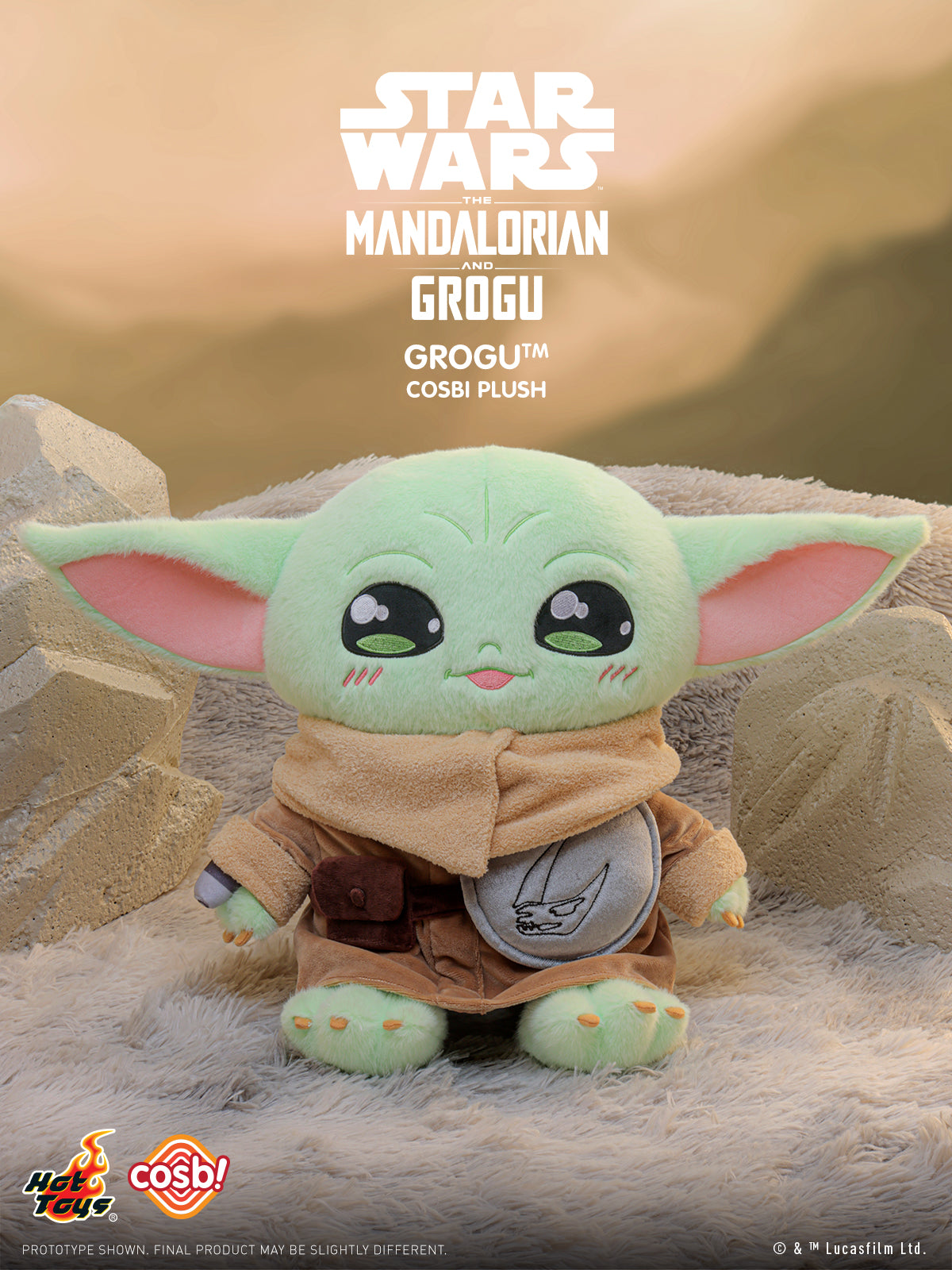 [Pre-Order] PPLU113N - The Mandalorian and Grogu - Grogu Cosbi Plush