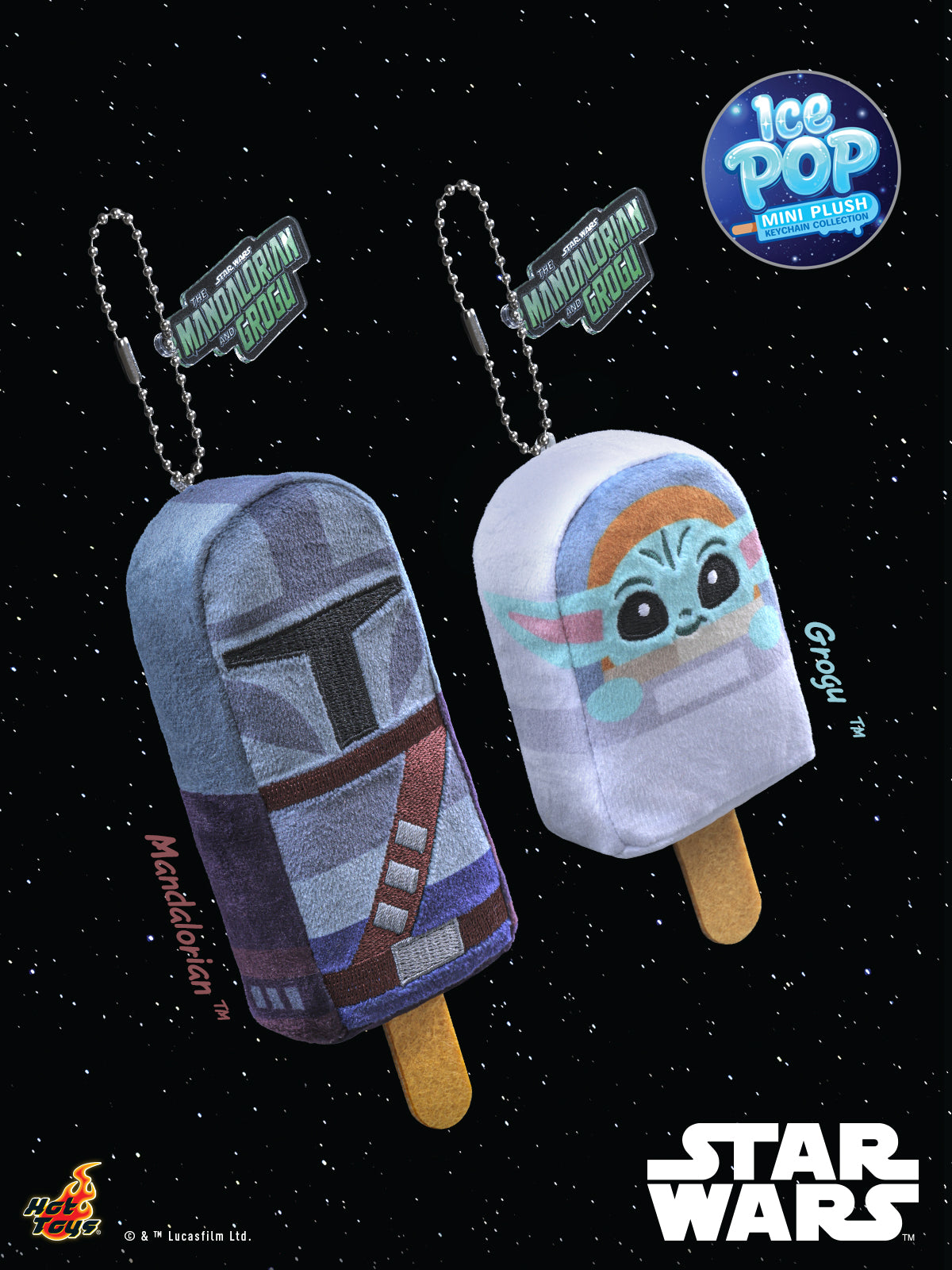 [Pre-Order] PPLU126N - Star Wars - Star Wars Ice Pop Mini Plush Keychain Collection