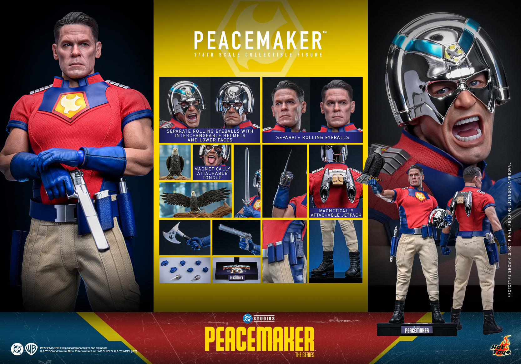 [Pre-Order] TMS166 - Peacemaker Season 2 - 1/6th scale Peacemaker Collectible Figure