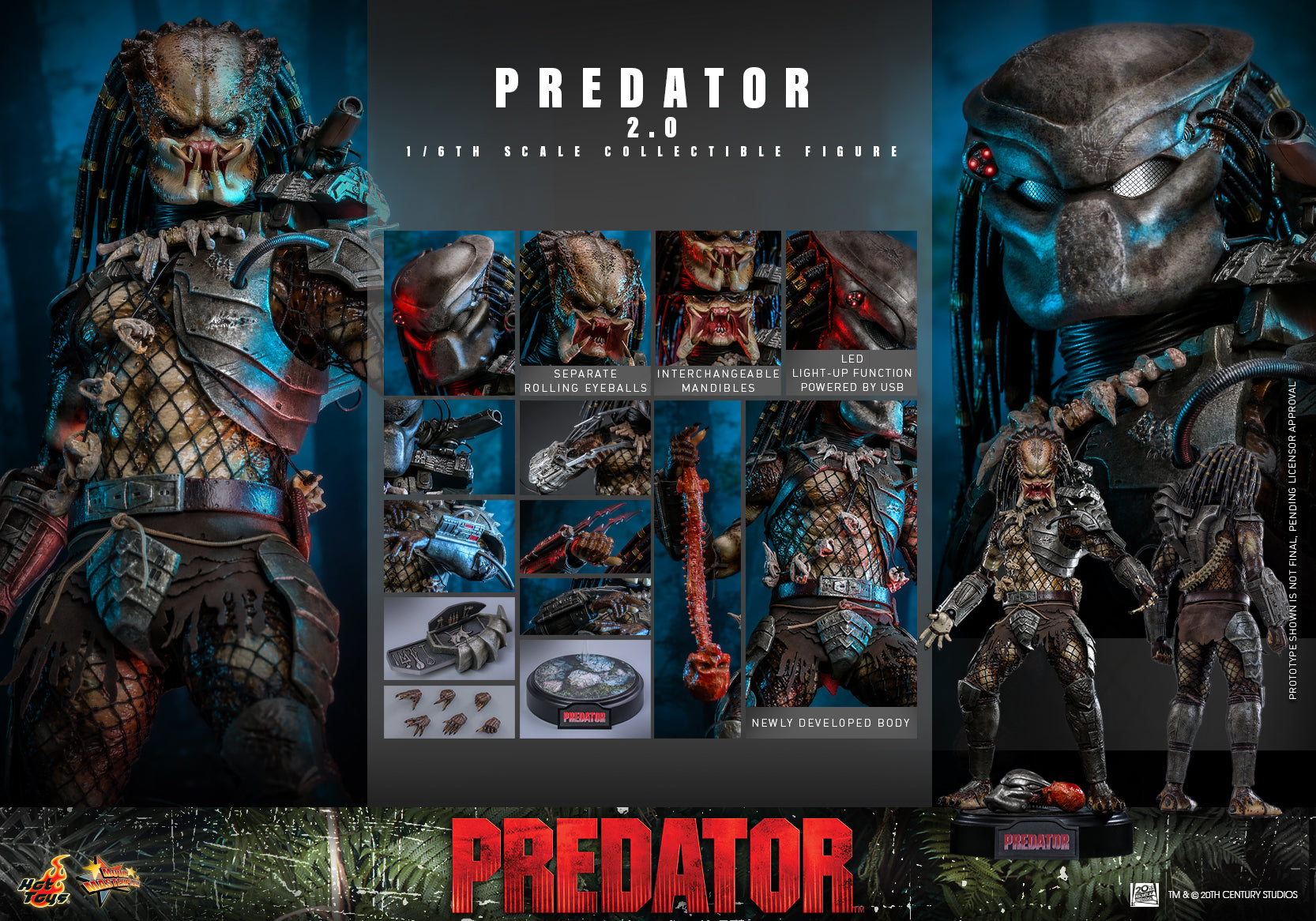 [Pre-Order] MMS816 - Predator - 1/6th scale Predator (2.0) Collectible Figure