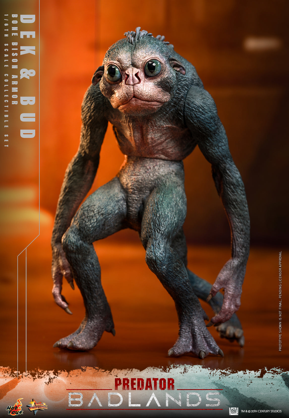 Pre-Order] MMS873 – Predator: Badlands - 1/6th scale Dek (Bone
