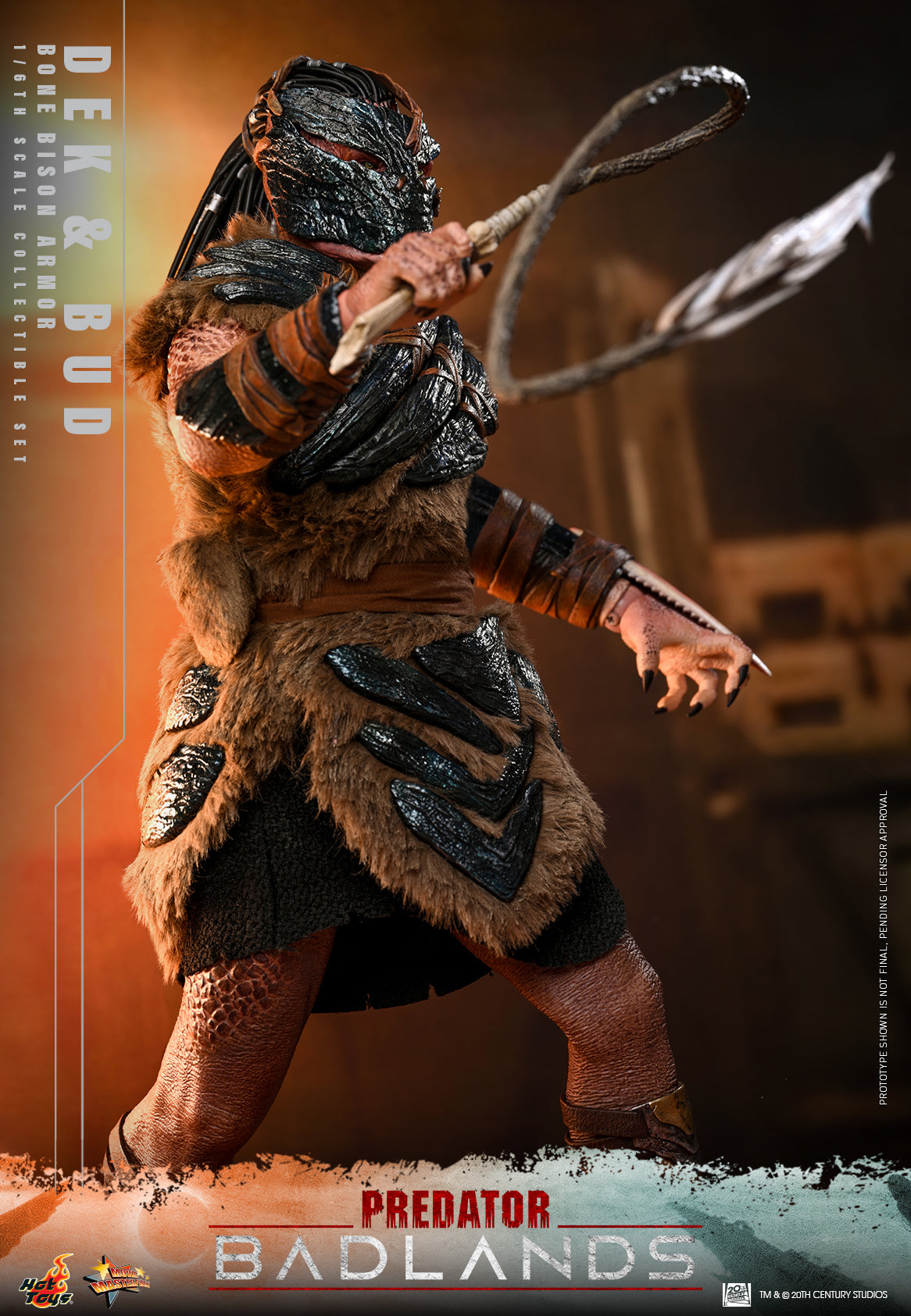 Pre-Order] MMS873 – Predator: Badlands - 1/6th scale Dek (Bone