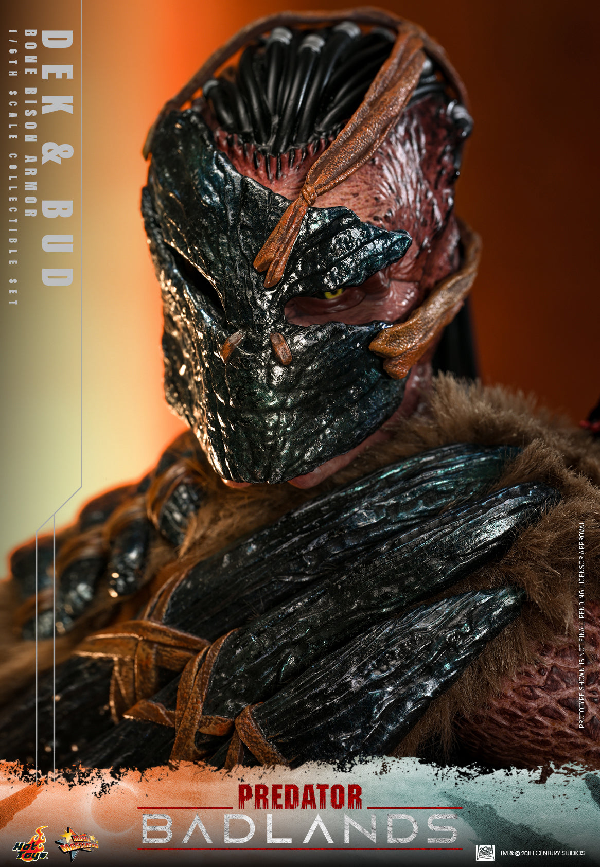 Pre-Order] MMS873 – Predator: Badlands - 1/6th scale Dek (Bone
