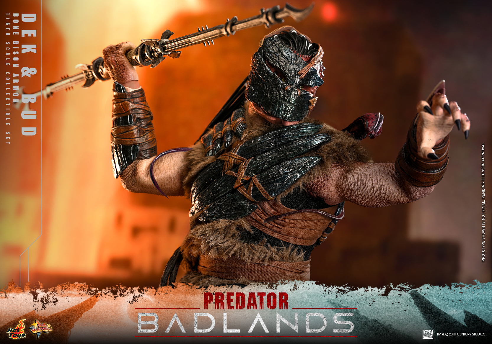 Pre-Order] MMS873 – Predator: Badlands - 1/6th scale Dek (Bone