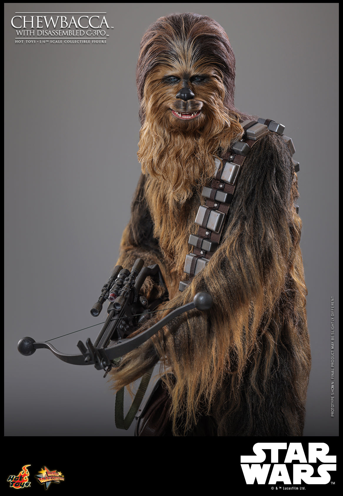 MMS766 - Star Wars: Episode V The Empire Strikes Back - 1/6th scale Chewbacca with Disassembled C-3PO Collectible Figure - ActionCity