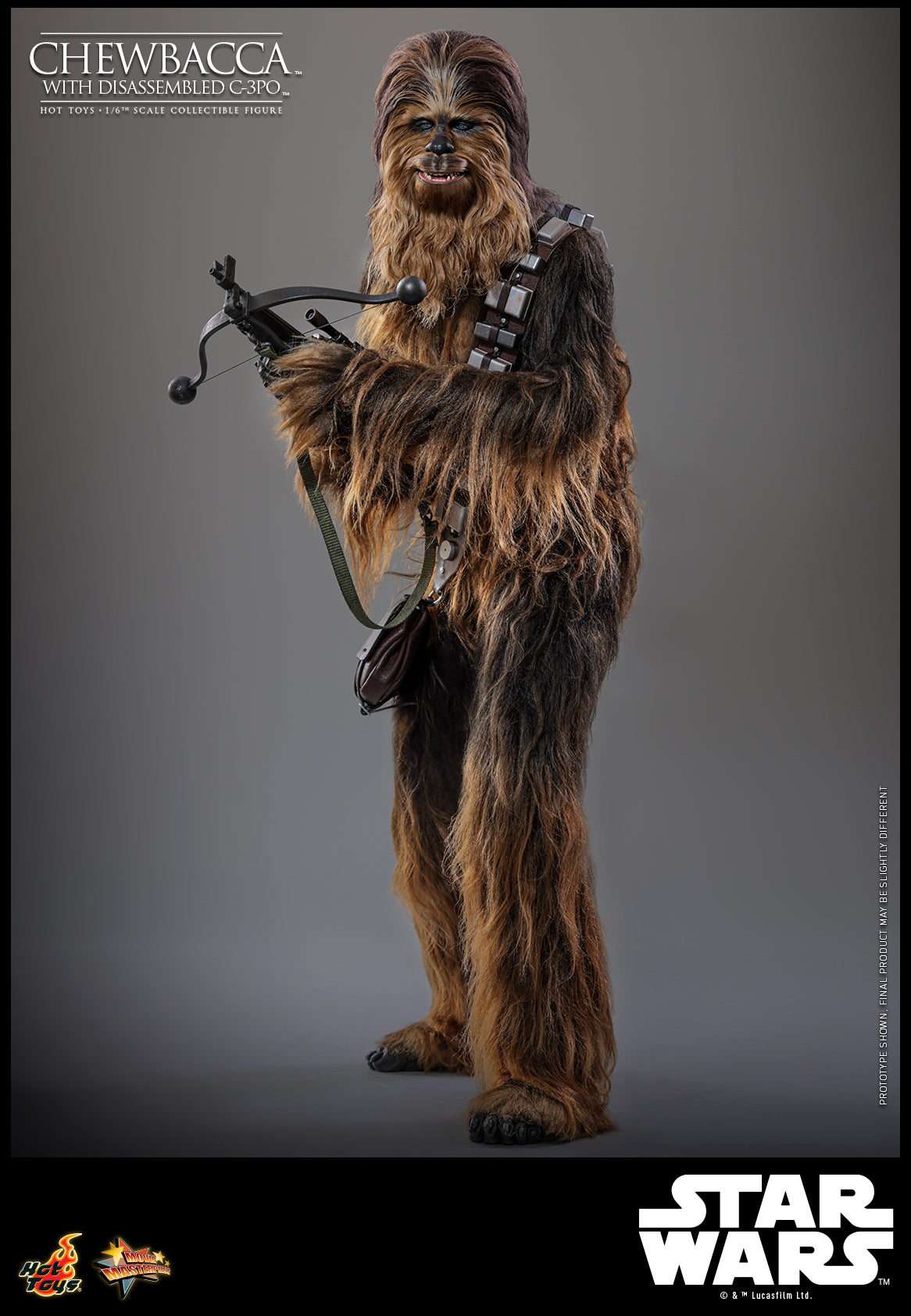 MMS766 - Star Wars: Episode V The Empire Strikes Back - 1/6th scale Chewbacca with Disassembled C-3PO Collectible Figure - ActionCity