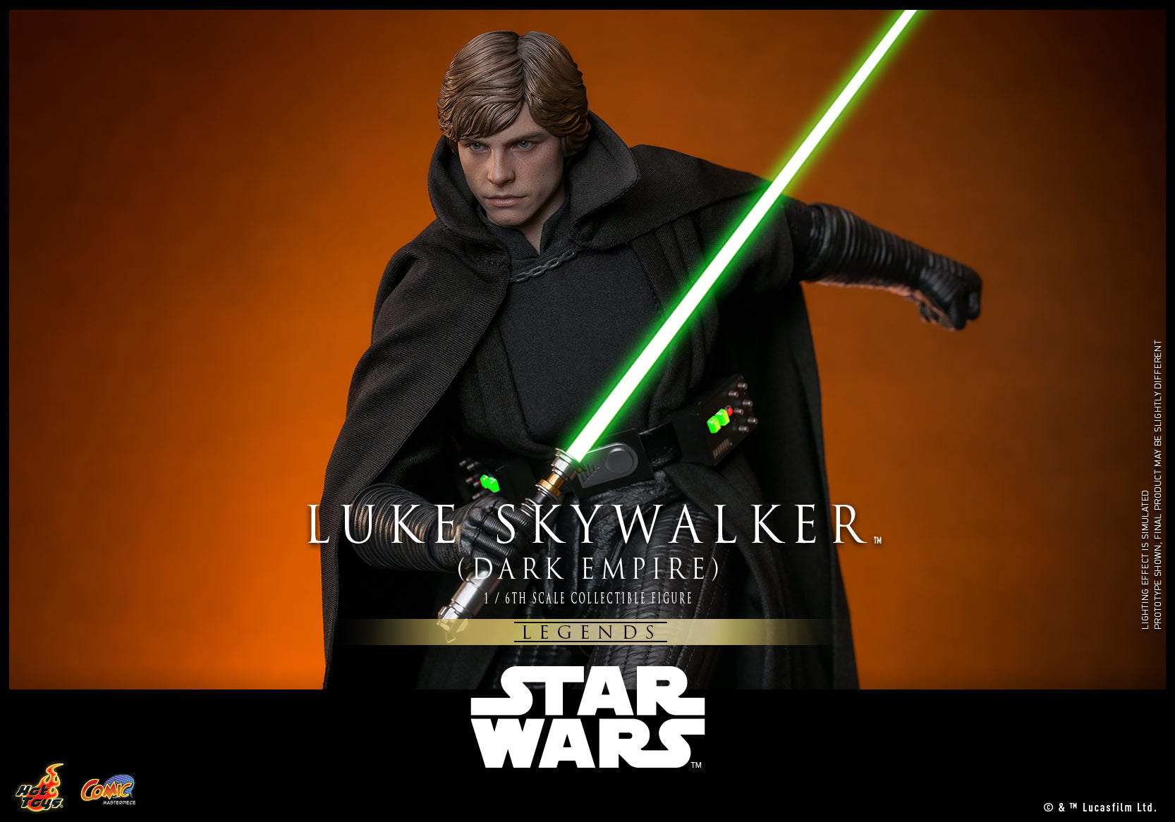 CMS019B – Star Wars- 1/6th scale Luke Skywalker (Dark Empire) Collecti