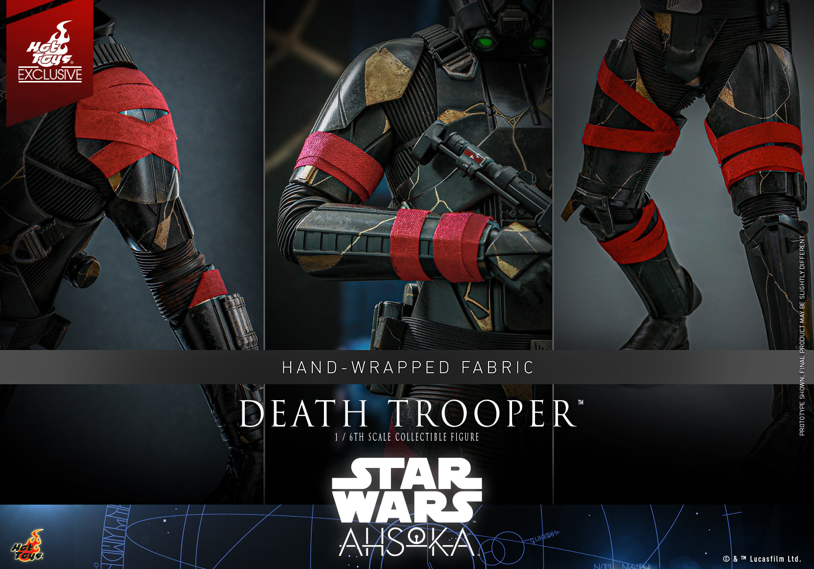 TMS134 - Star Wars: Ahsoka - 1/6th scale Death Trooper Collectible Fig