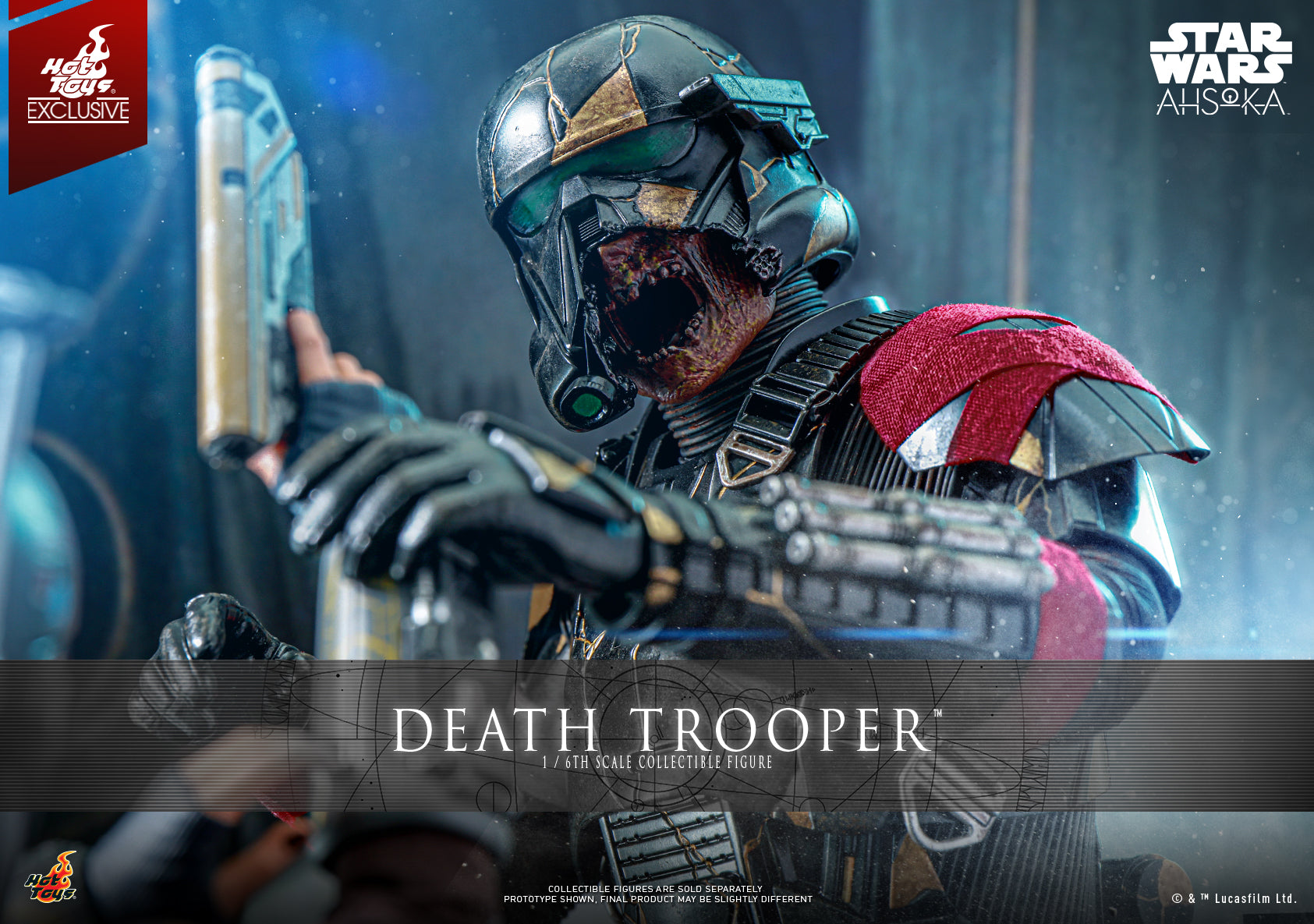 TMS134 - Star Wars: Ahsoka - 1/6th scale Death Trooper Collectible Fig