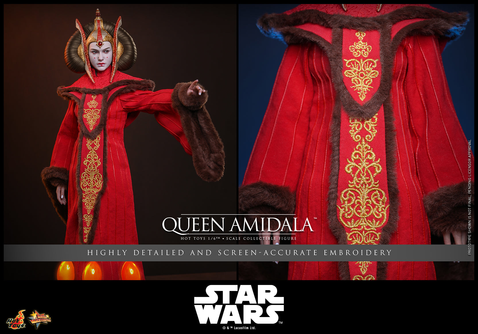 [Pre-Order] MMS883 - Star Wars: The Phantom Menace™ - 1/6th scale Queen Amidala Collectible Figure - ActionCity