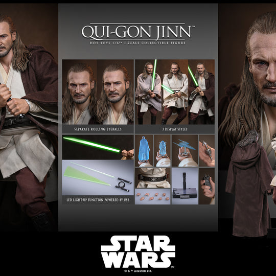 [Pre-Order] MMS880 - Star Wars: The Phantom Menace™ - 1/6th scale Qui-Gon Jinn™ Collectible Figure