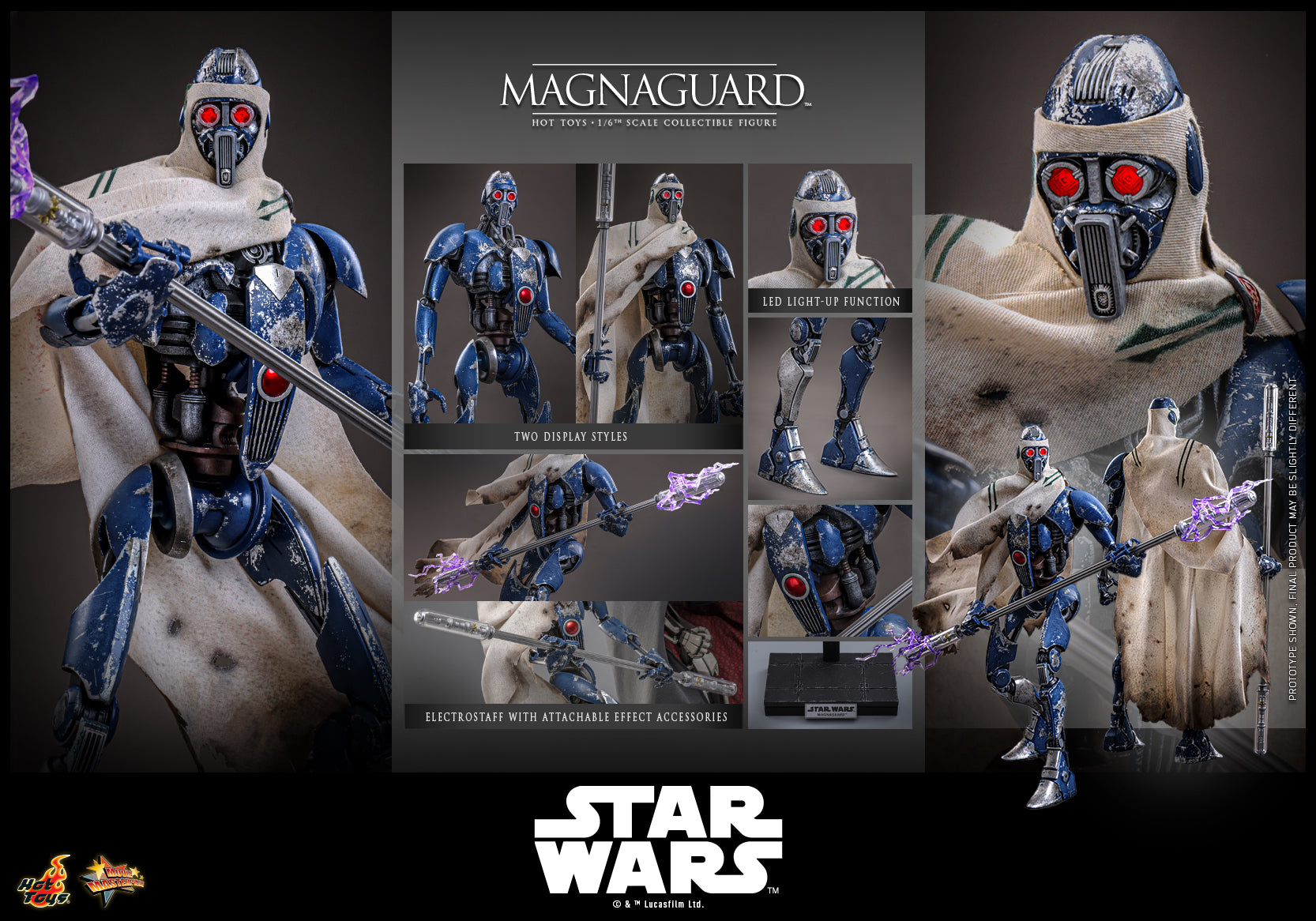 [Pre-Order] MMS856 – Star Wars: Revenge of the Sith™- 1/6th scale MagnaGuard™ Collectible Figure