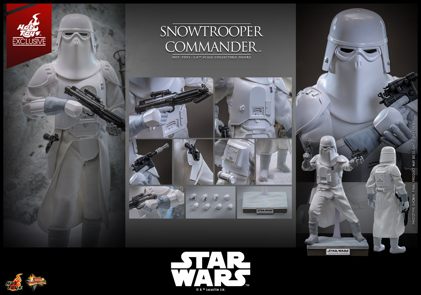[Pre-Order] MMS835 - Star Wars: The Empire Strikes Back™ - 1/6th scale Snowtrooper Commander™ Collectible Figure [Hot Toys Exclusive]