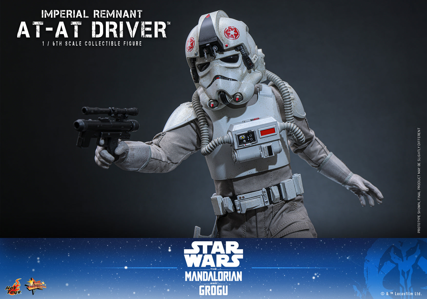 [Pre-Order] MMS845 - Star Wars: The Mandalorian & Grogu™ - 1/6th scale Imperial Remnant AT-AT Driver™ Collectible Figure - ActionCity