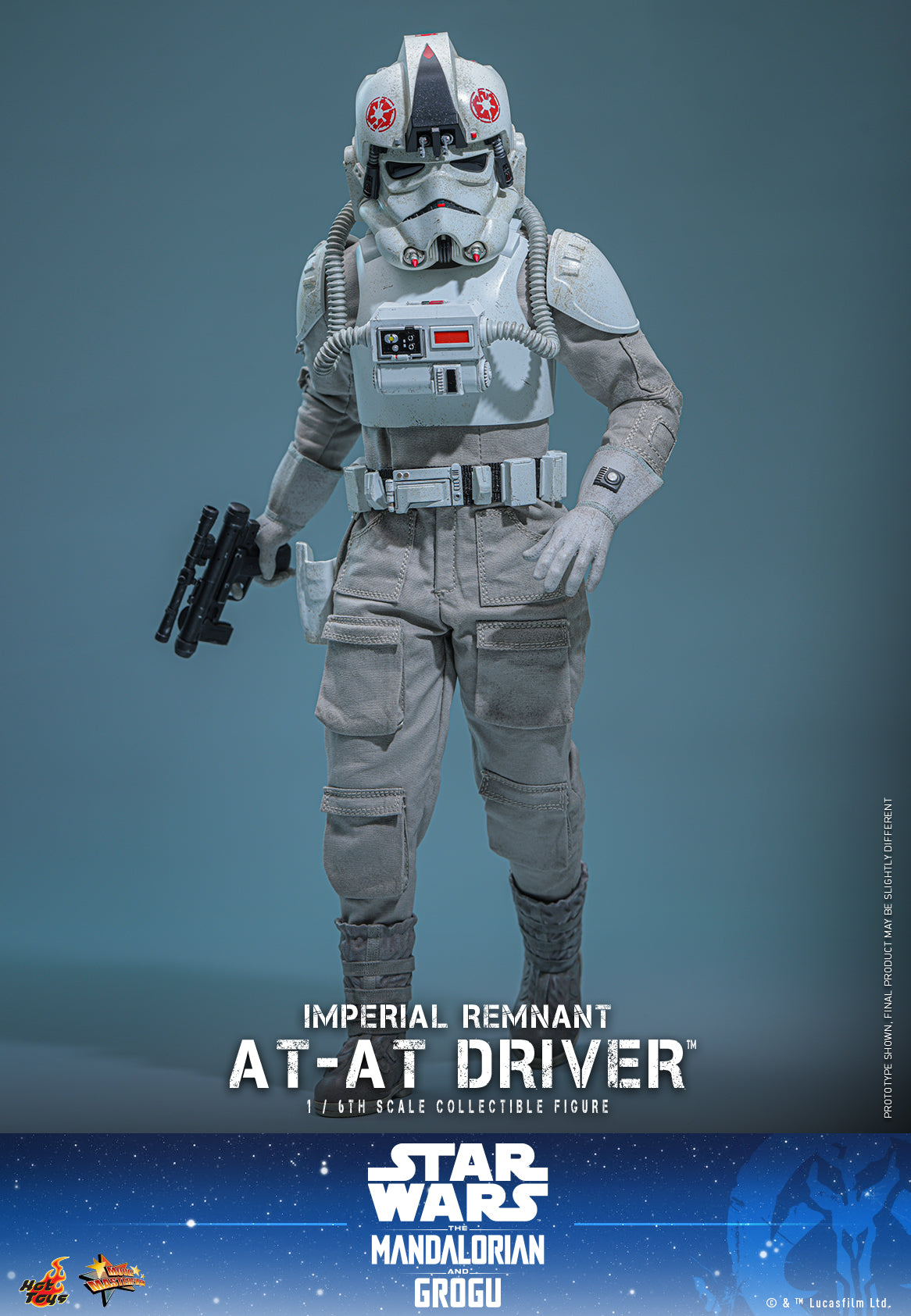 [Pre-Order] MMS845 - Star Wars: The Mandalorian & Grogu™ - 1/6th scale Imperial Remnant AT-AT Driver™ Collectible Figure - ActionCity